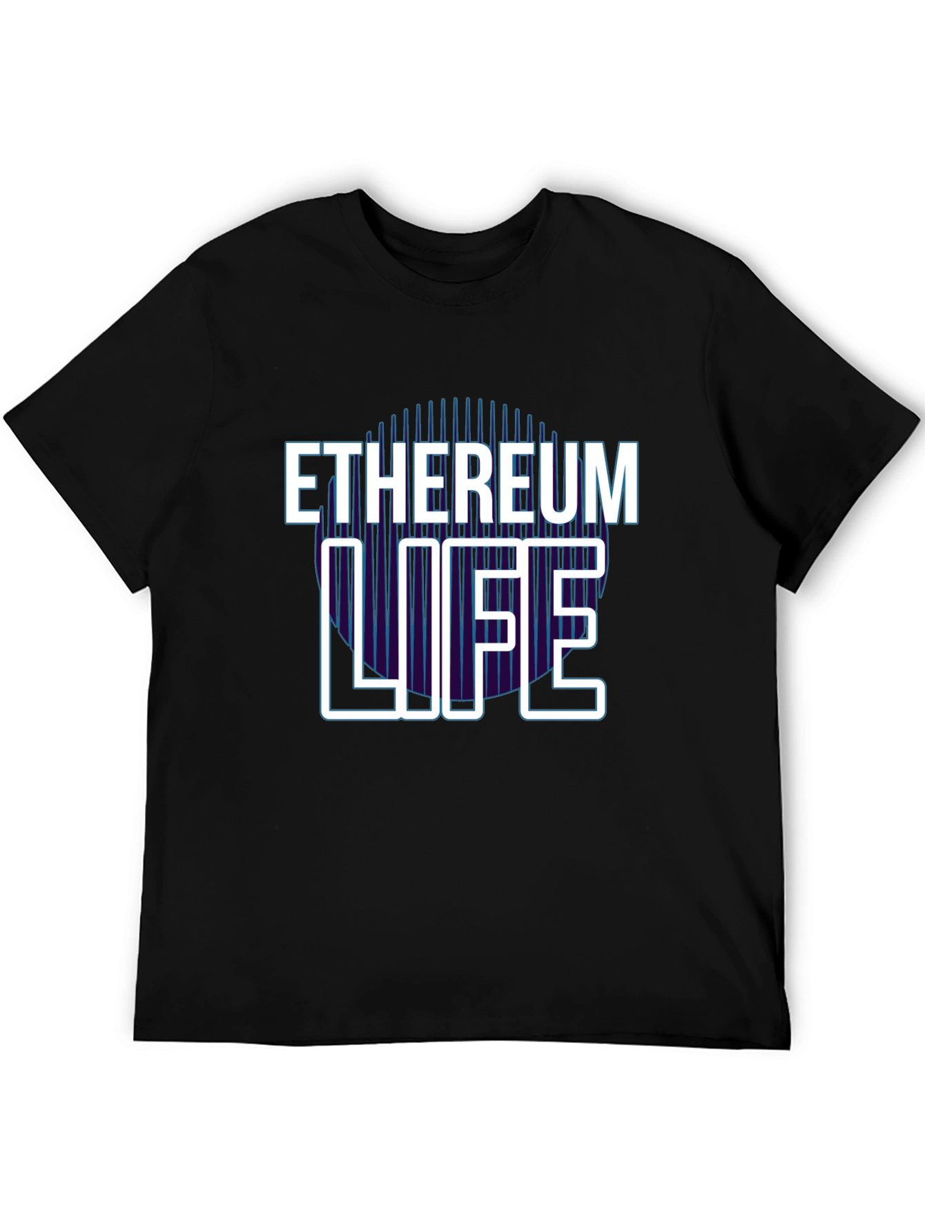 Ethereum Life Graphic Tee - Crypto Enthusiast T-Shirt