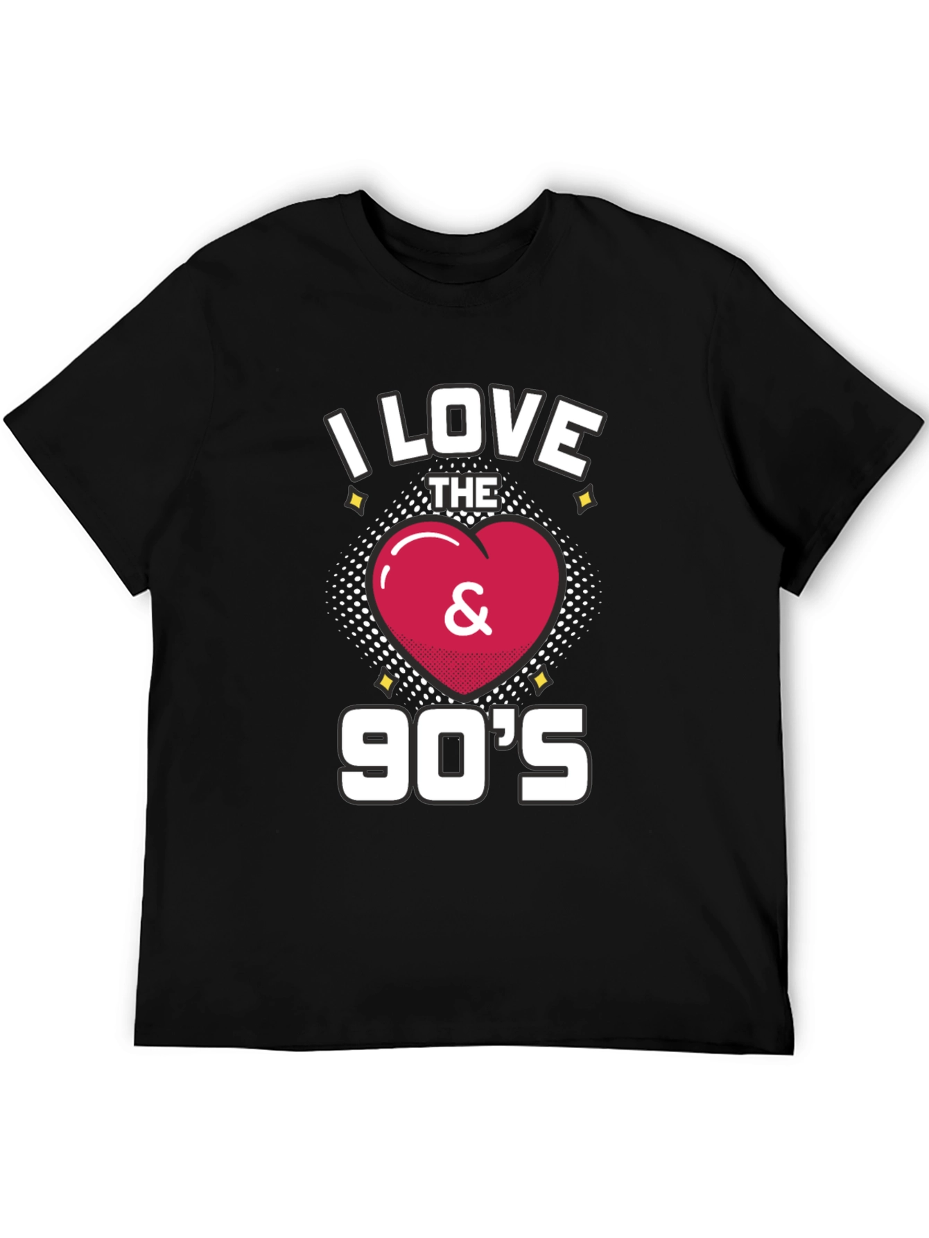 I Love the 90s Retro Graphic T-Shirt