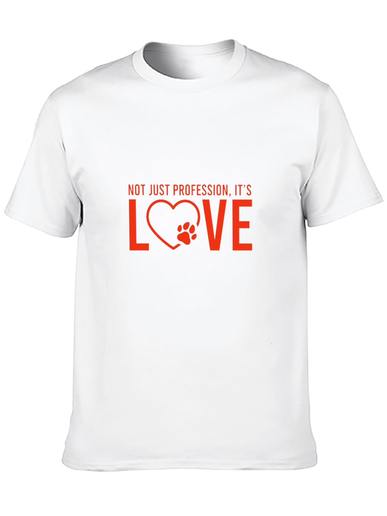 Vet Tech Love T-Shirt - Not Just Profession