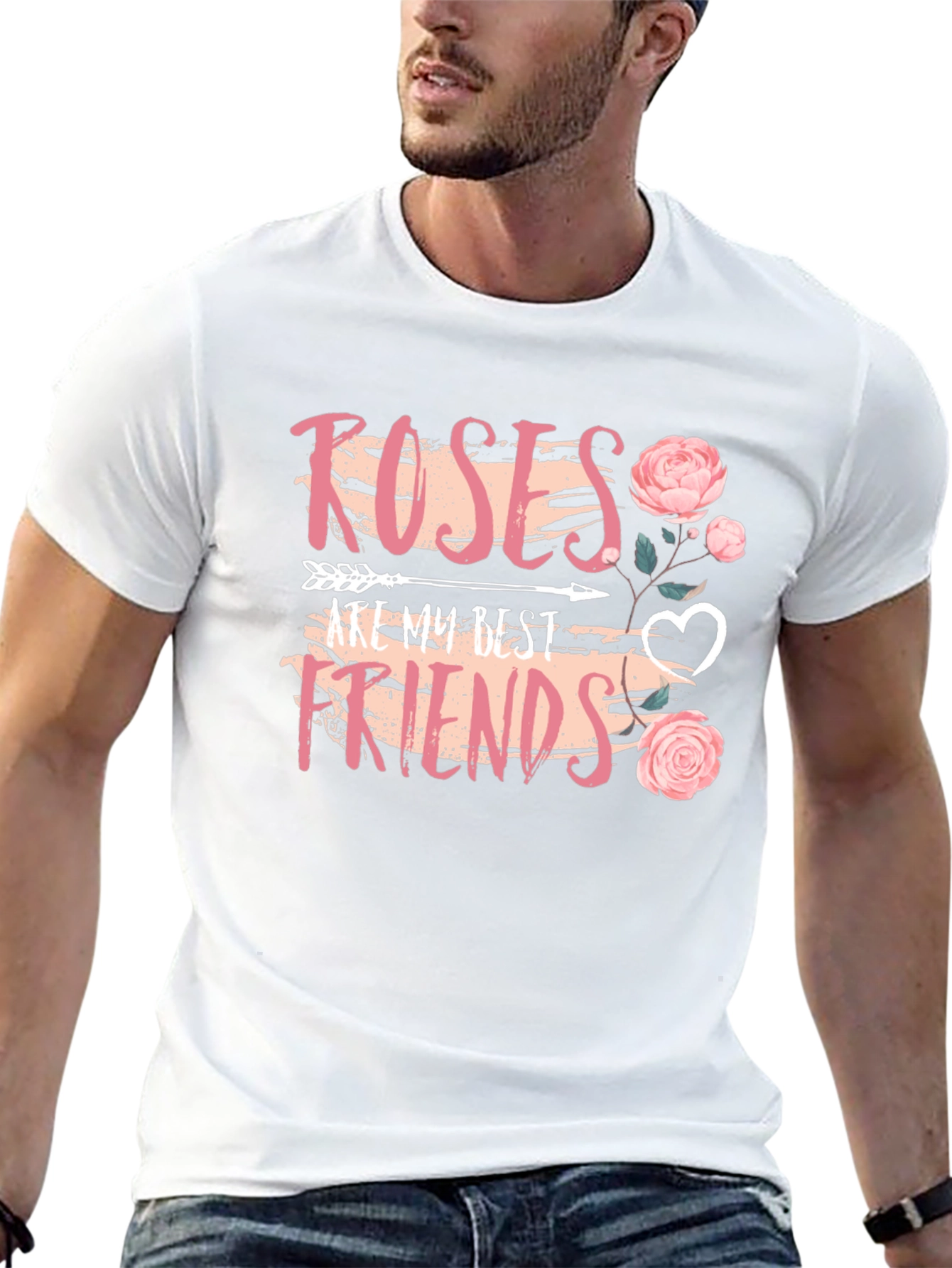 Roses Are My Best Friends Graphic Tee