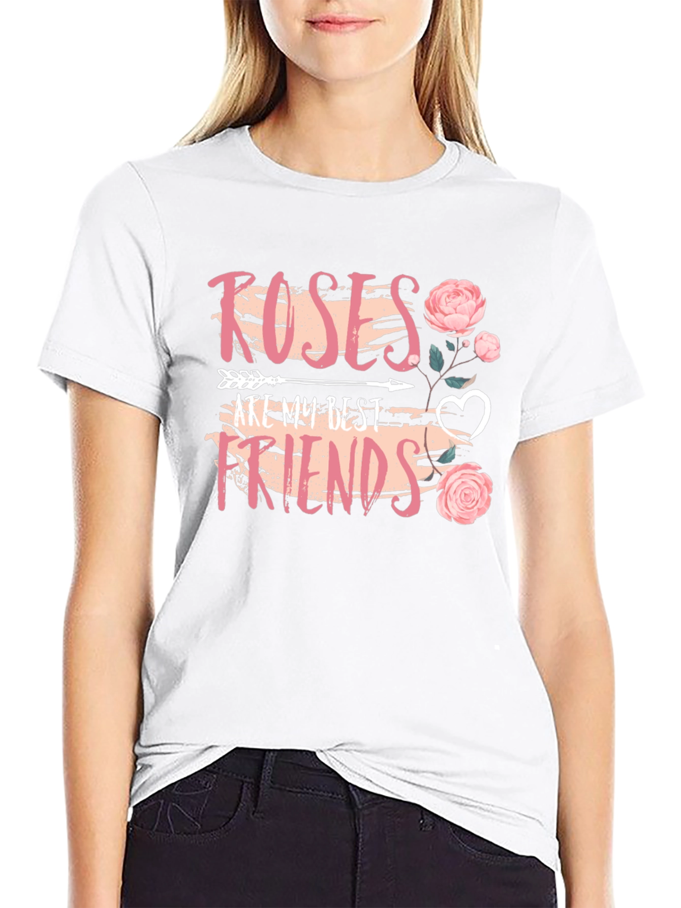 Roses Are My Best Friends Graphic Tee