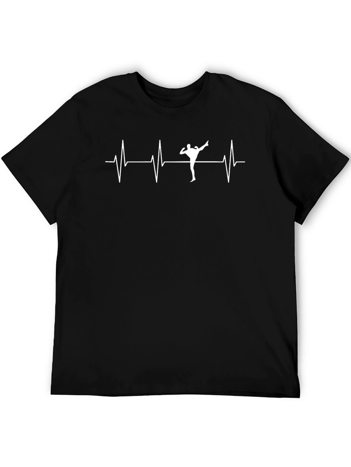 Kickboxing Heartbeat T-Shirt - Martial Arts