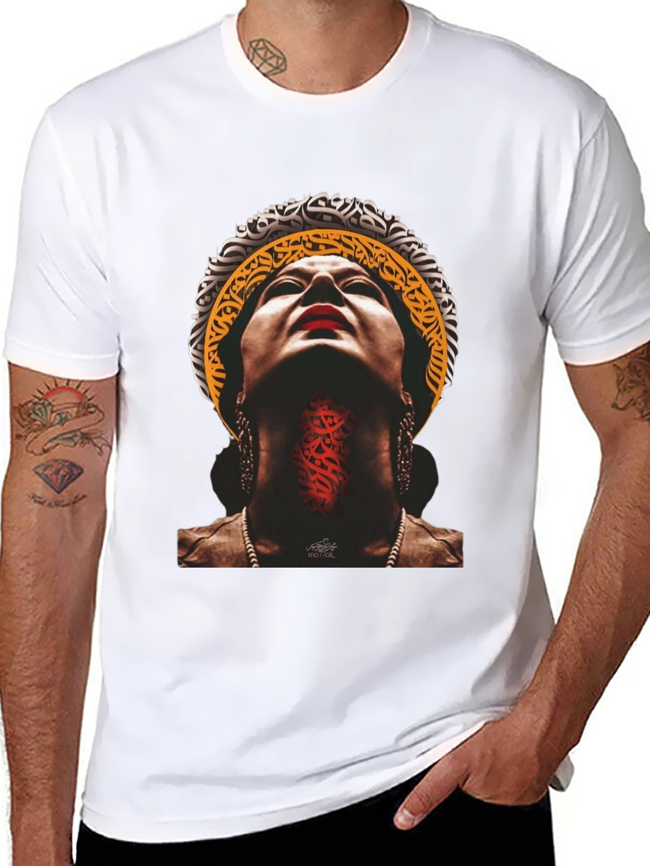 Artistic Graphic T-Shirt - Unique Design