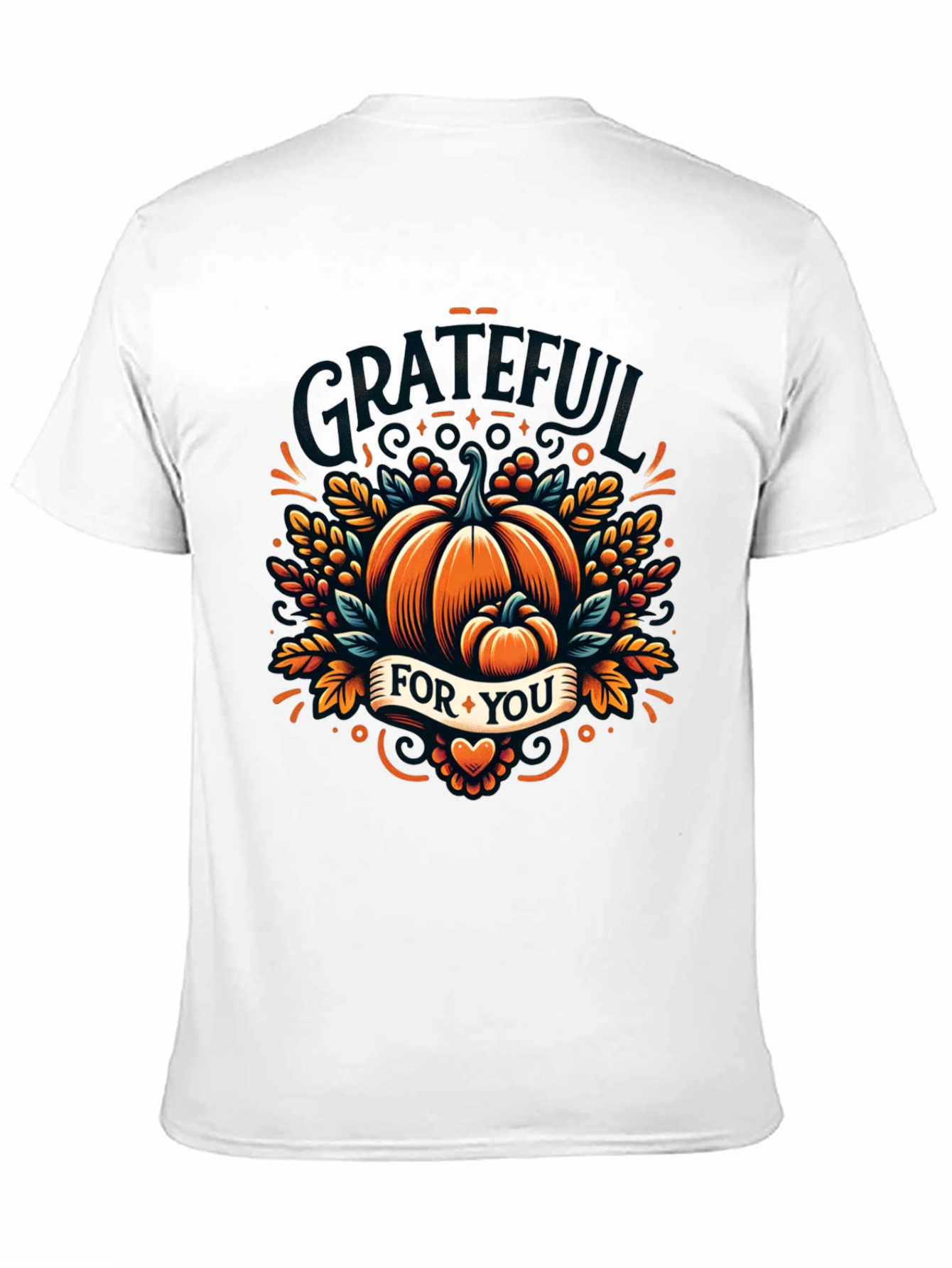 Grateful For You Thanksgiving T-Shirt