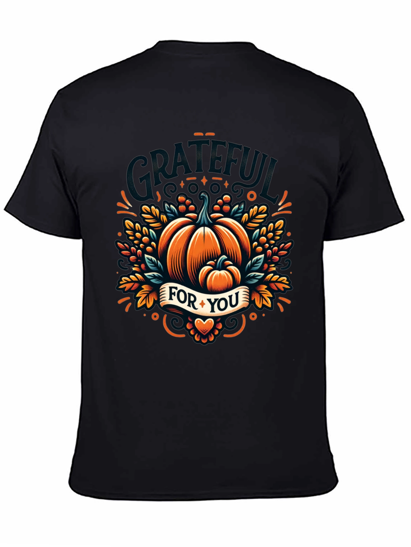 Grateful For You Thanksgiving T-Shirt