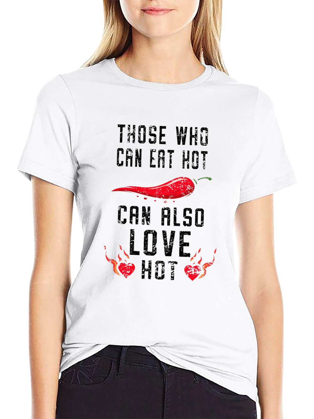Spicy Food Lovers T-Shirt: Eat Hot Love Hot