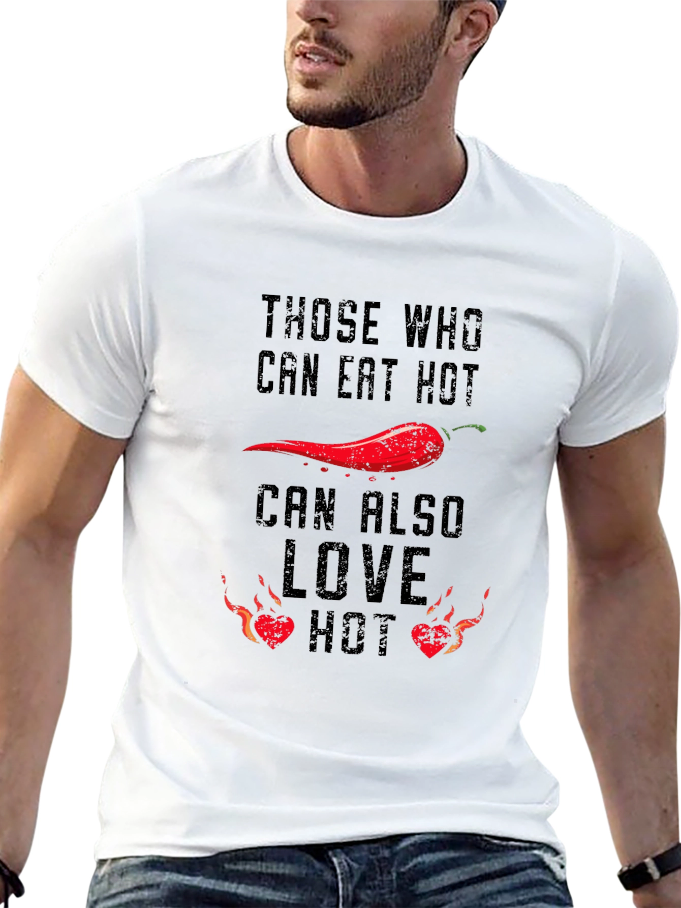 Spicy Food Lovers T-Shirt: Eat Hot Love Hot