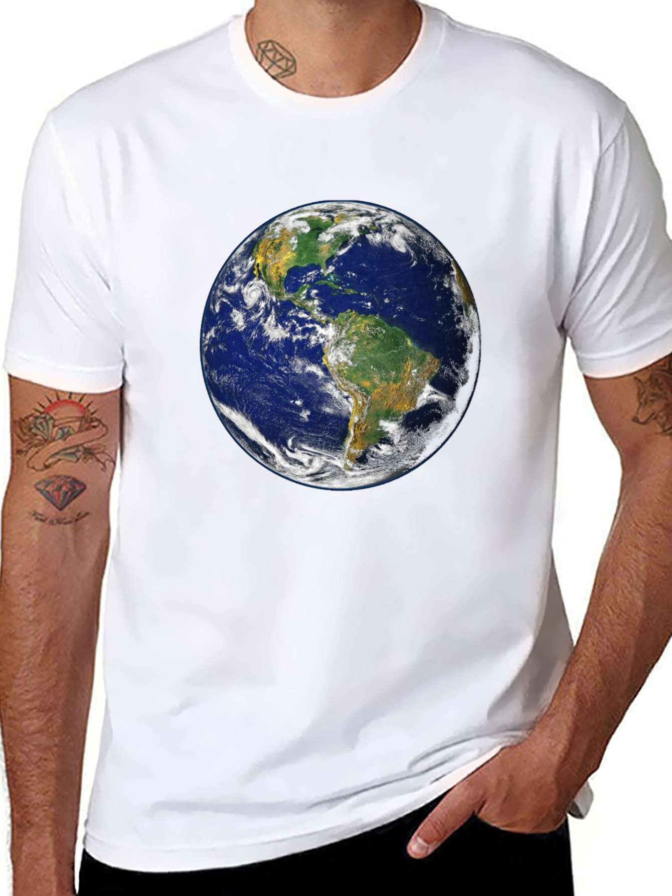 Earth Graphic T-Shirt - Global Awareness
