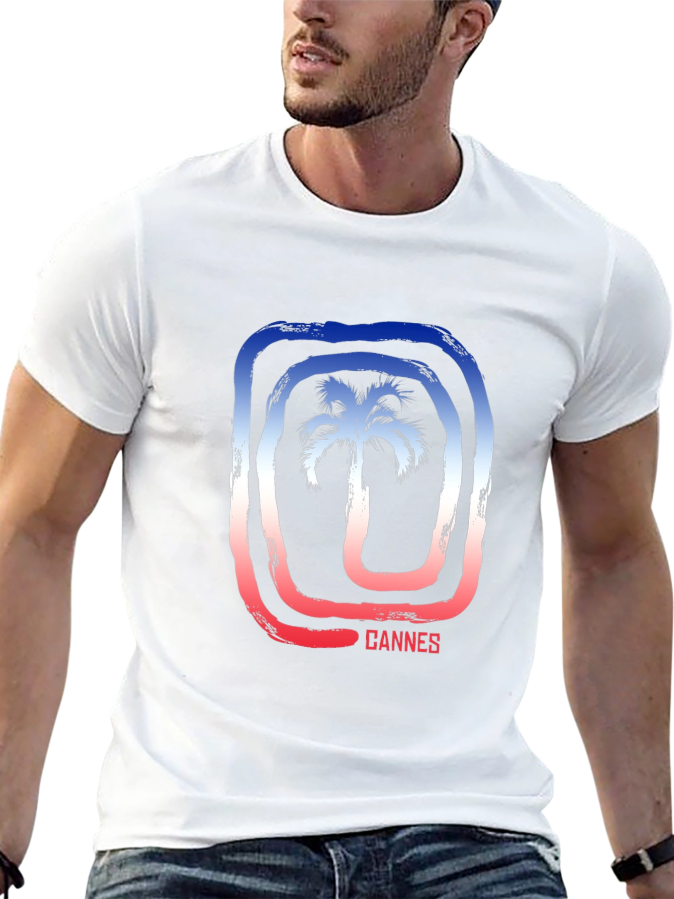Cannes Palm Tree T-Shirt