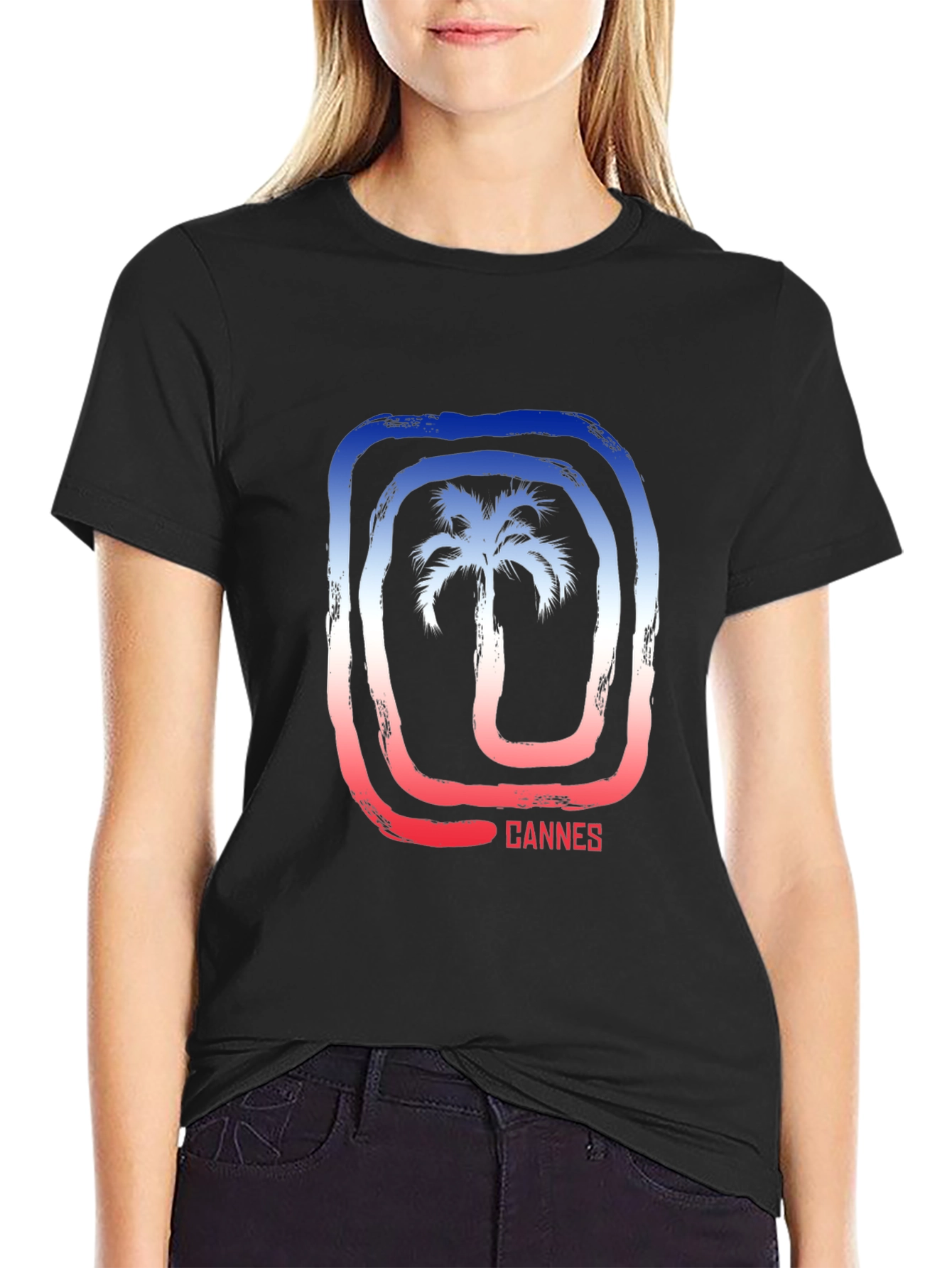 Cannes Palm Tree T-Shirt