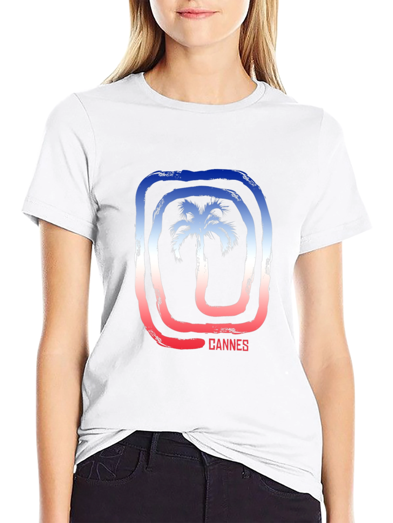 Cannes Palm Tree T-Shirt