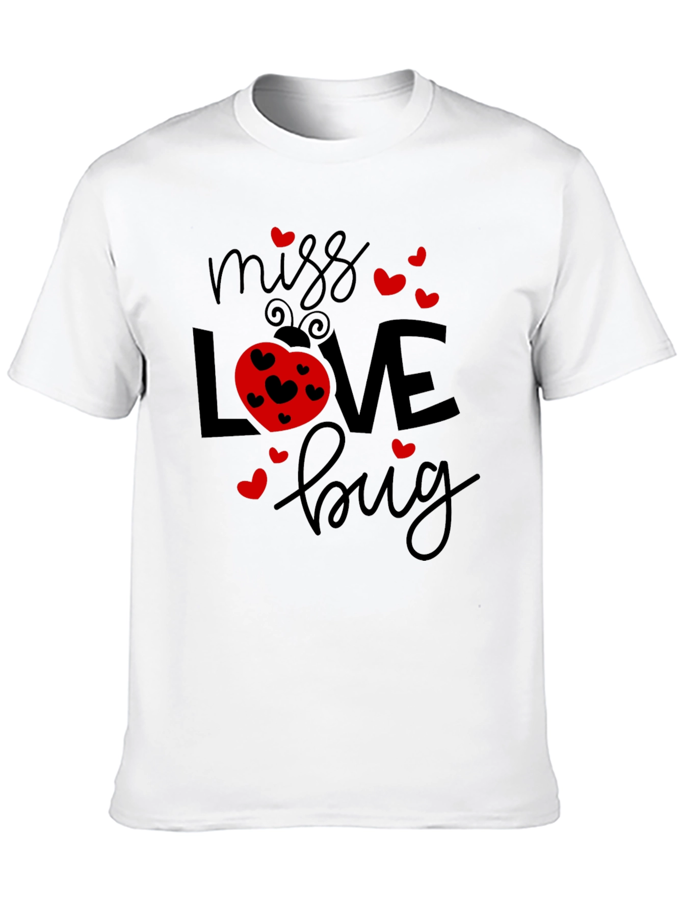 Miss Love Bug Valentines Day T-Shirt
