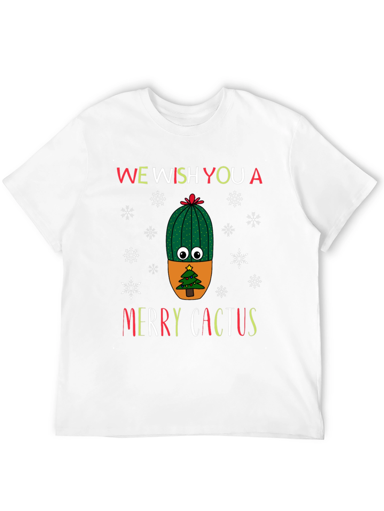 Merry Cactus Holiday T-Shirt