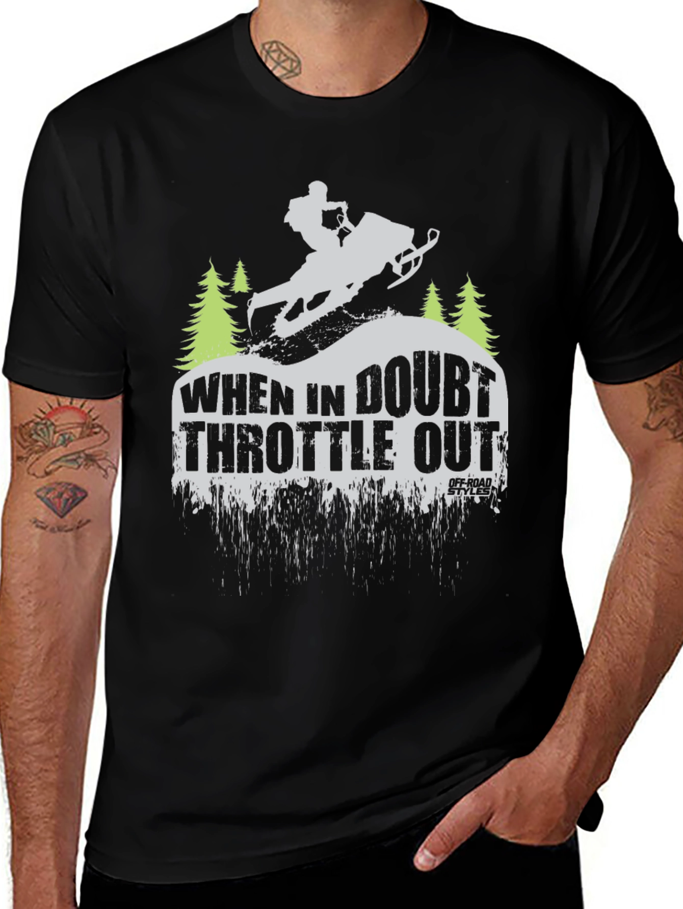 Throttle Out Graphic Tee