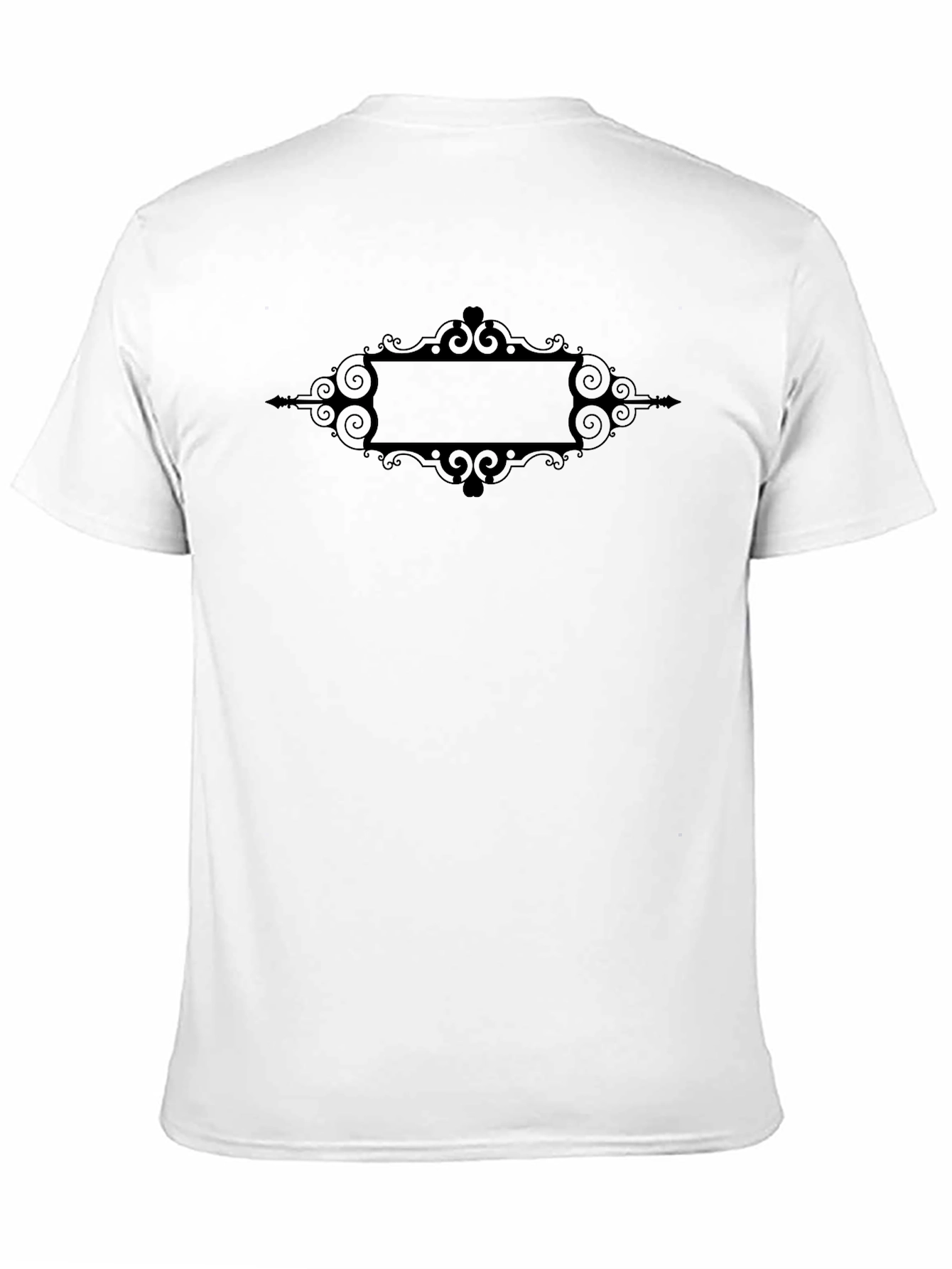 Elegant Black Graphic Tee