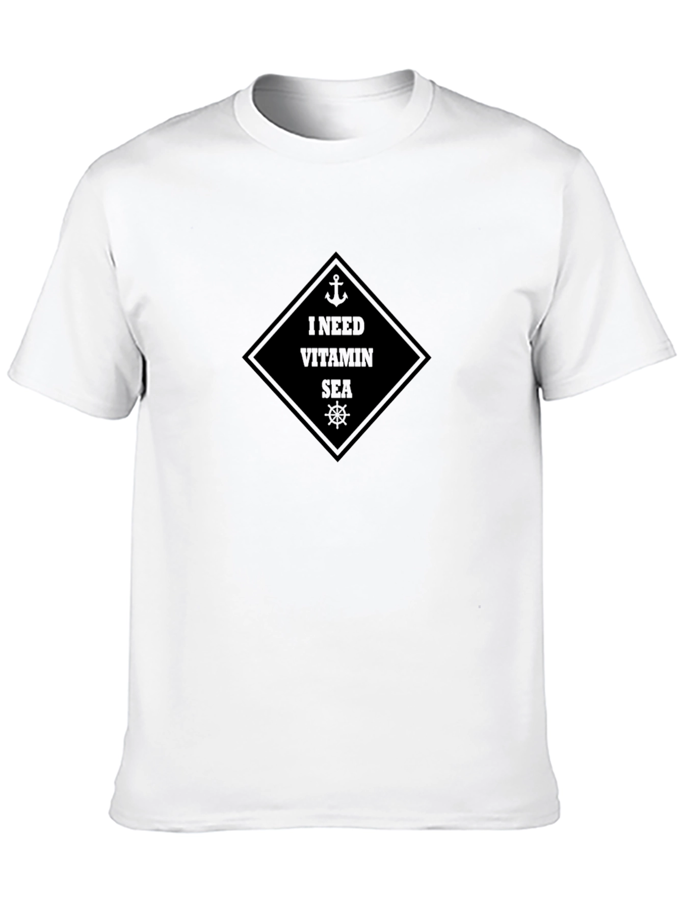 Vitamin Sea Black T-Shirt