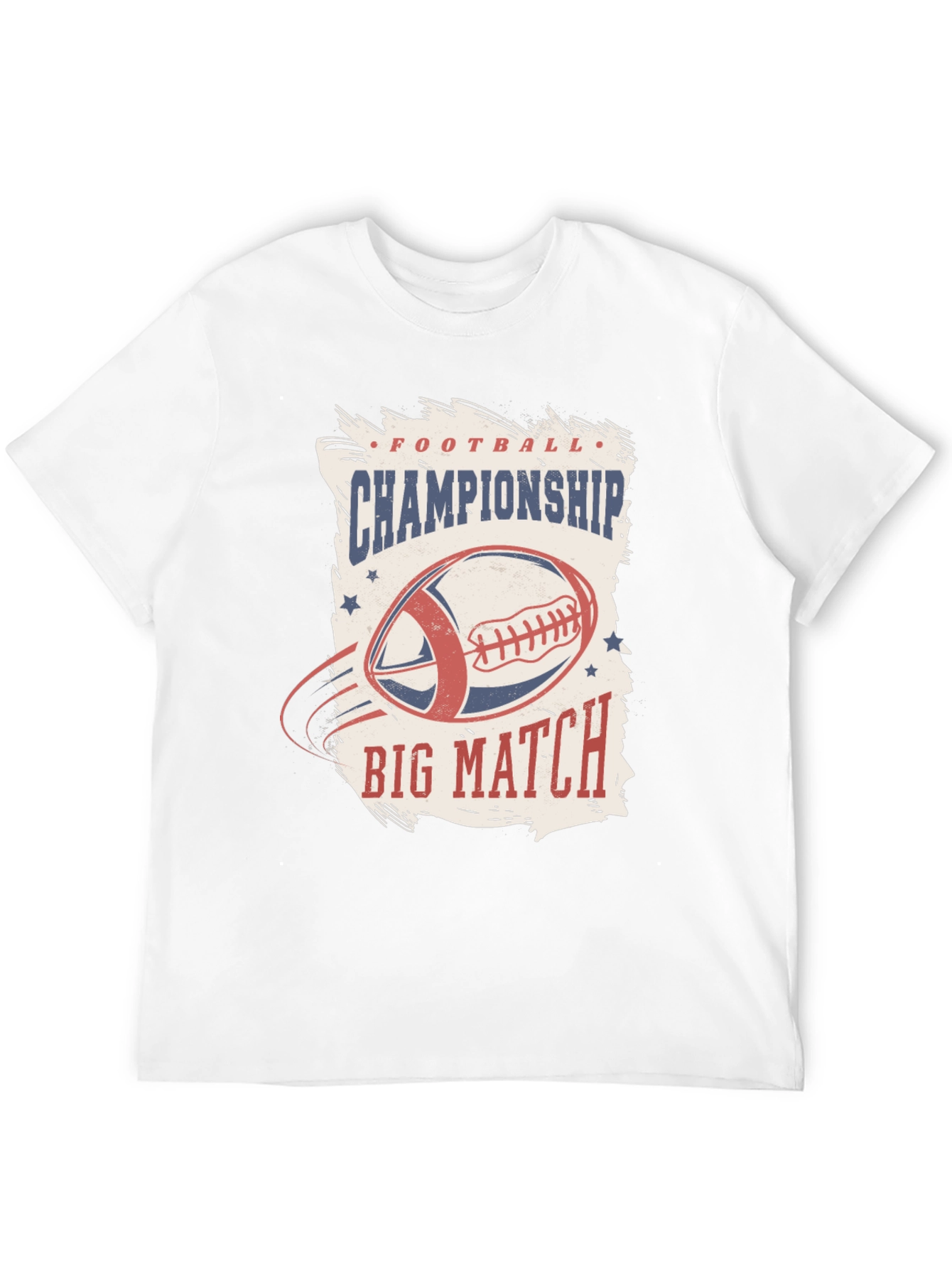 Football Championship Big Match Graphic Tee