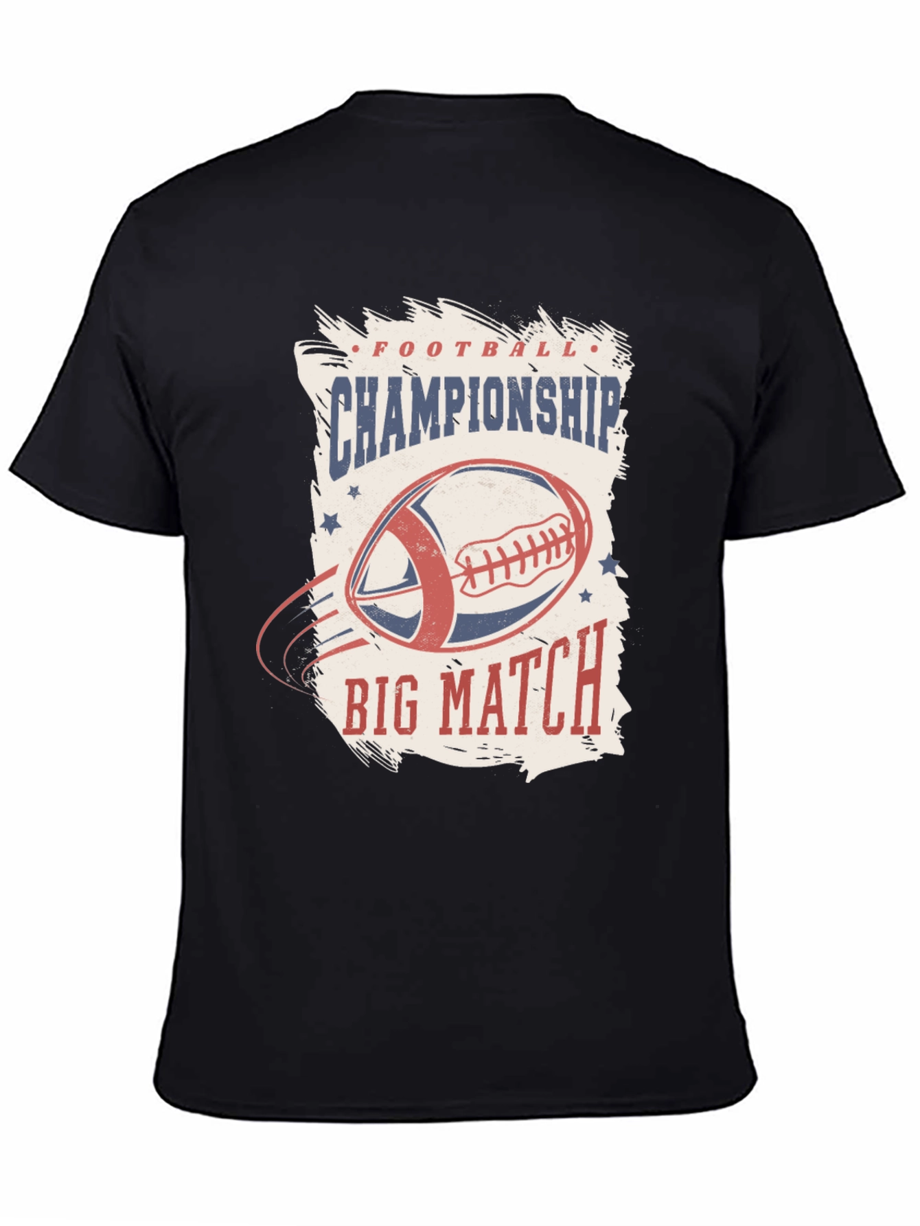Football Championship Big Match Graphic Tee