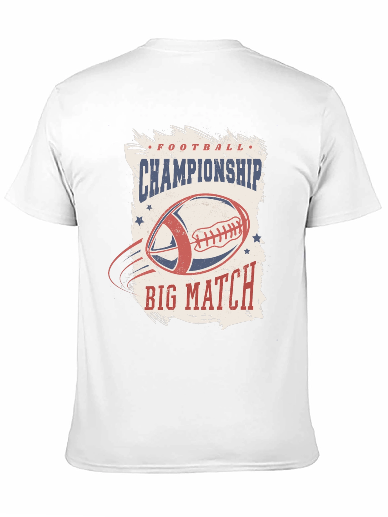 Football Championship Big Match Graphic Tee