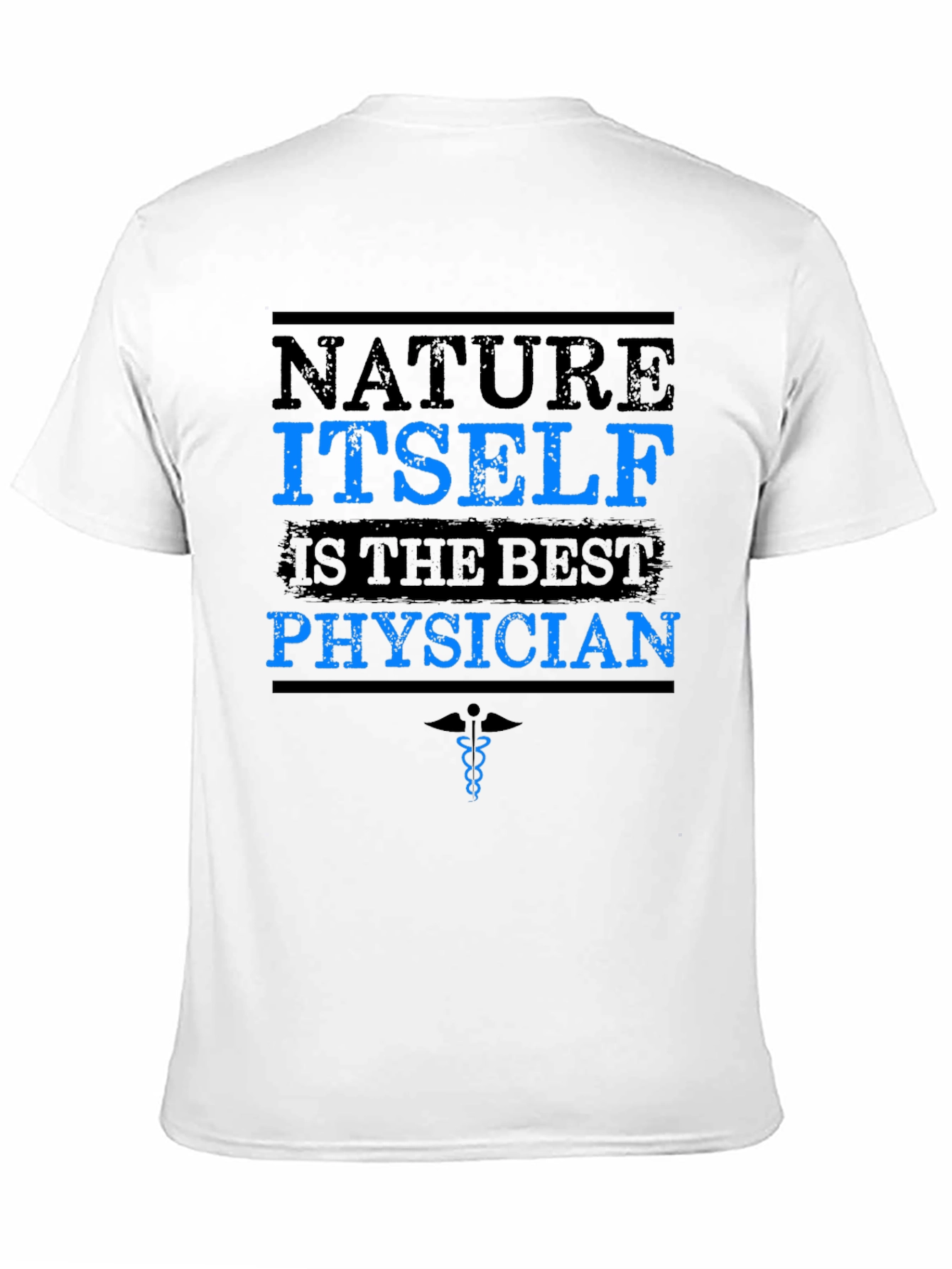 Nature Itself Physician T-Shirt - Black