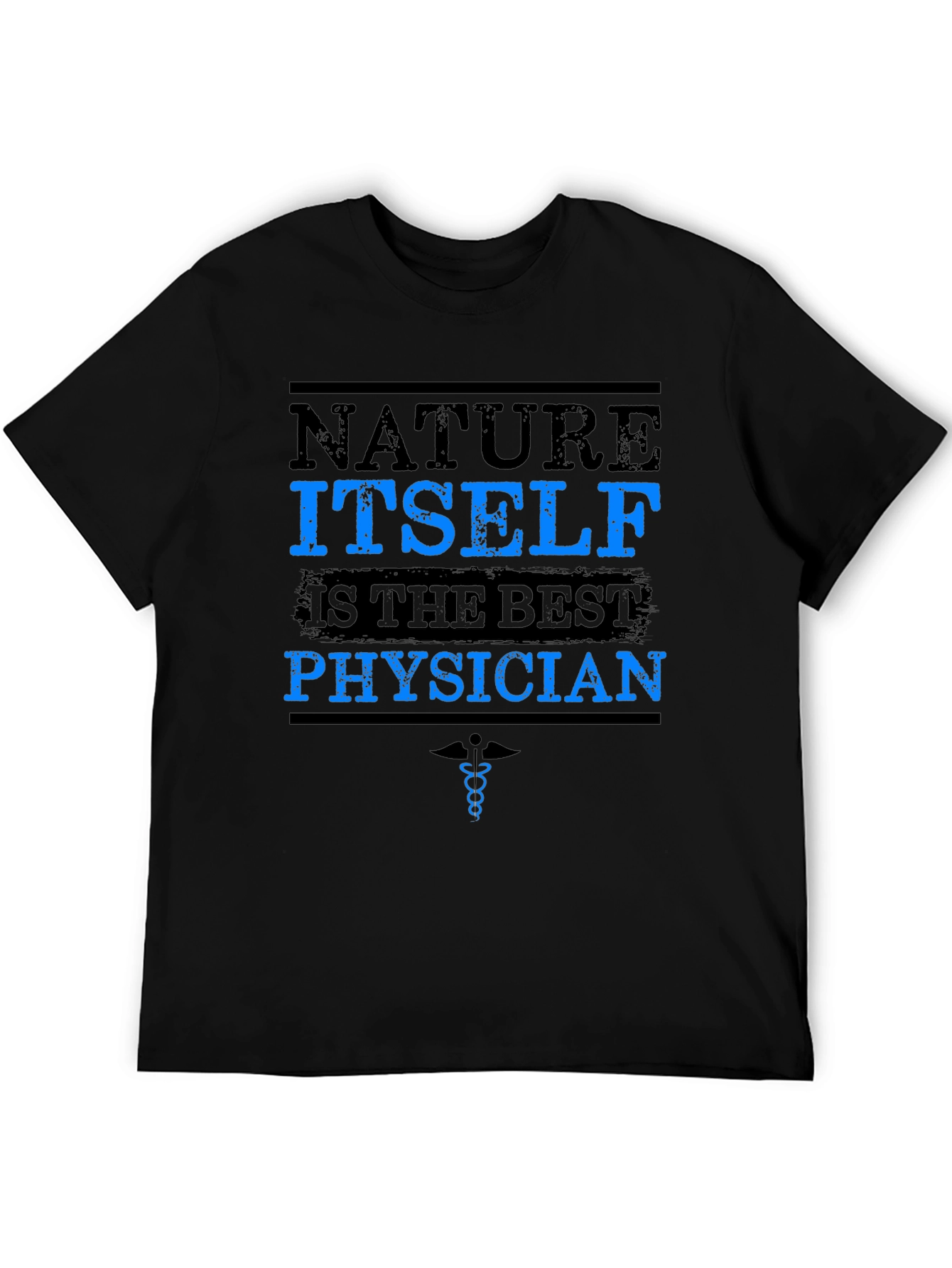 Nature Itself Physician T-Shirt - Black