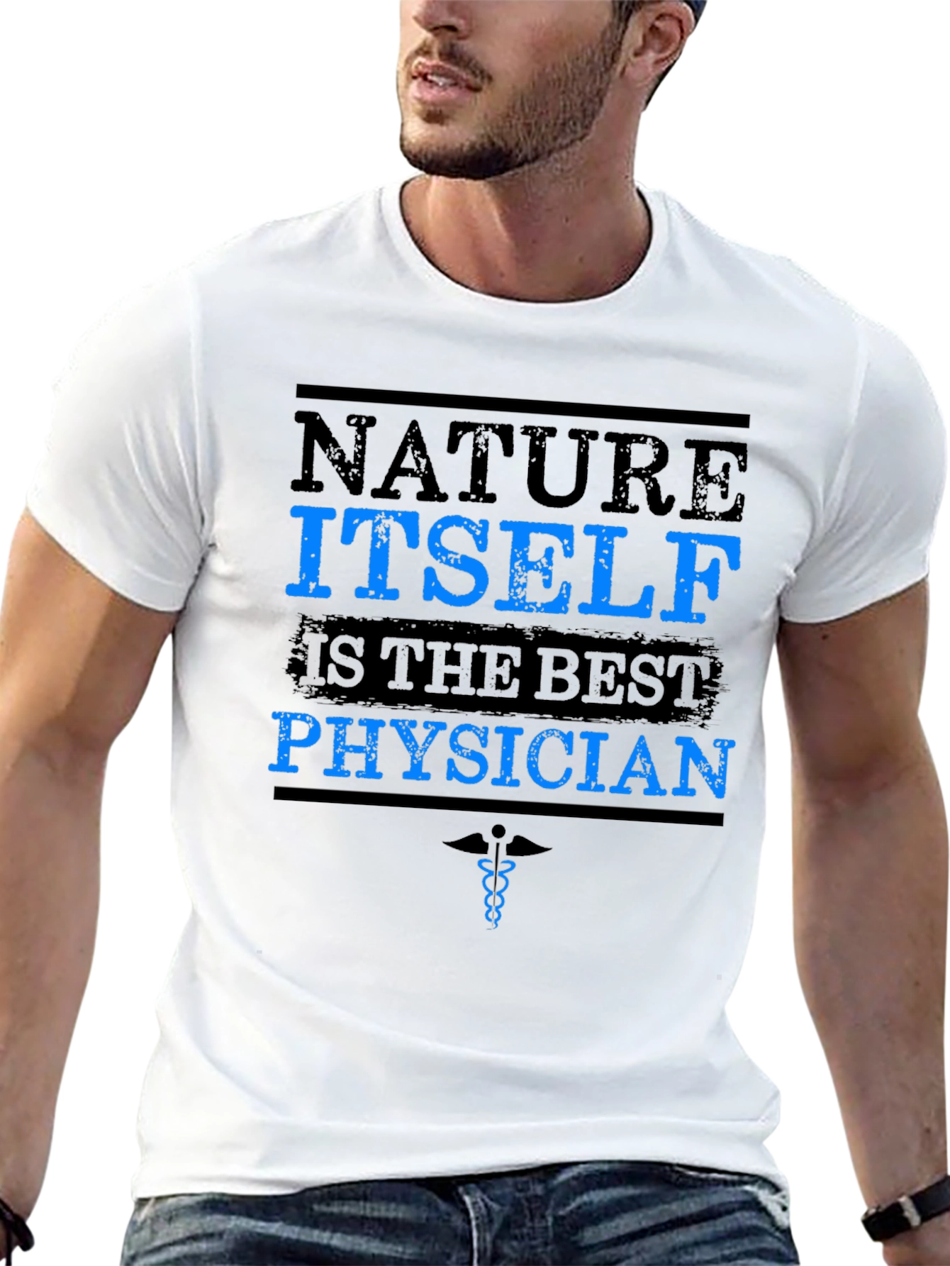 Nature Itself Physician T-Shirt - Black