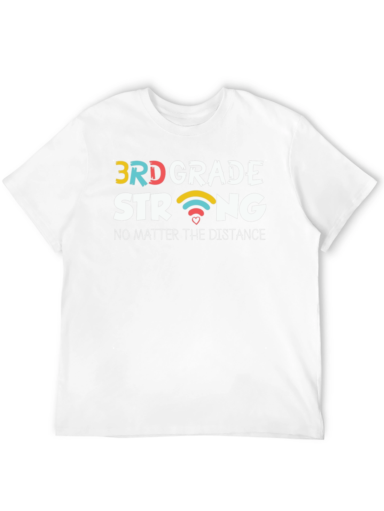 3rd Grade Strong Black T-Shirt