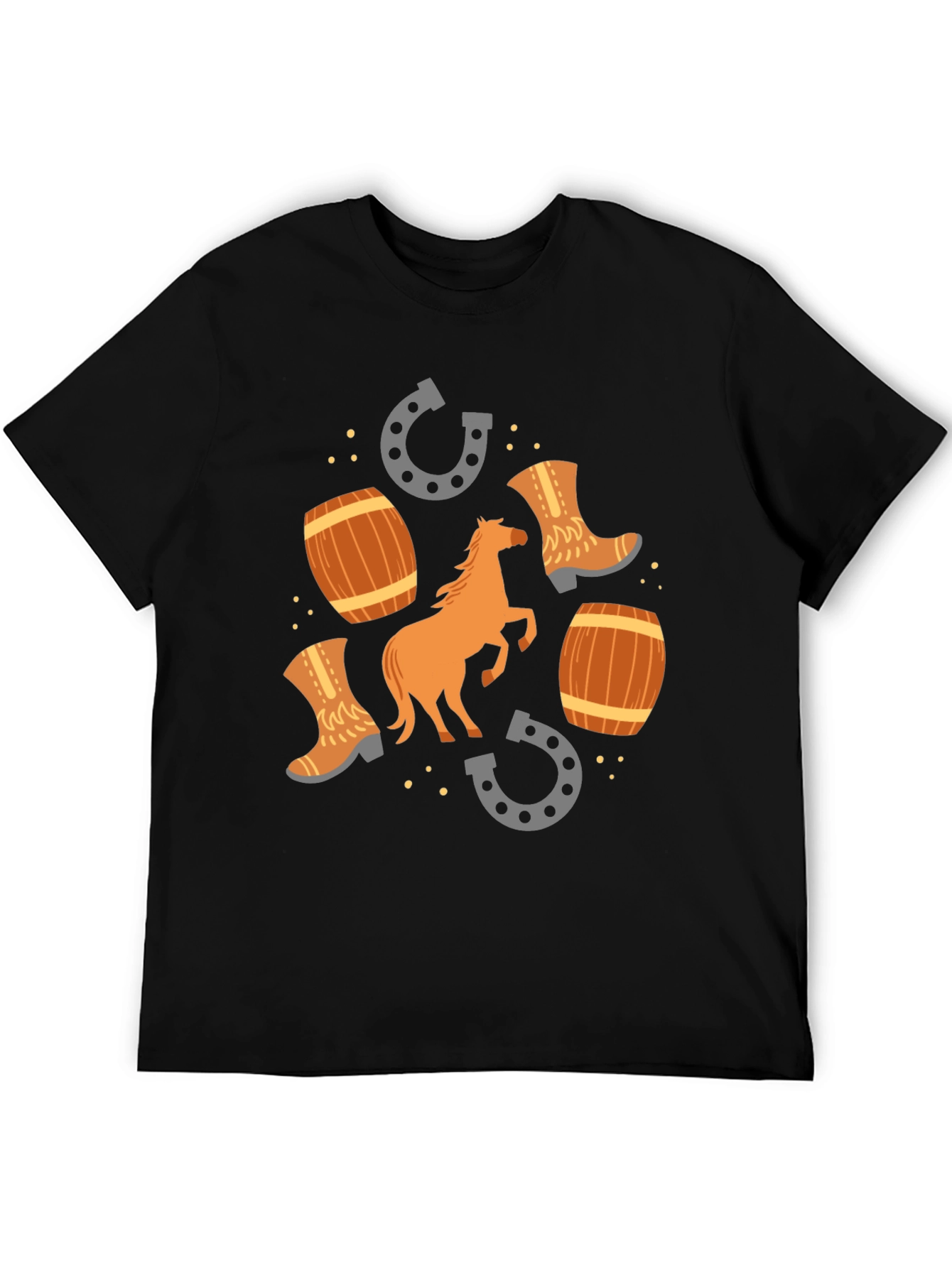 Western Style Graphic T-Shirt
