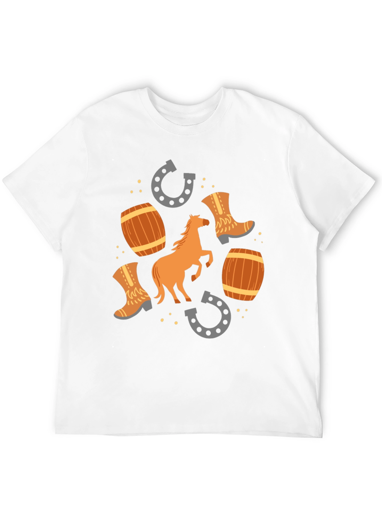 Western Style Graphic T-Shirt
