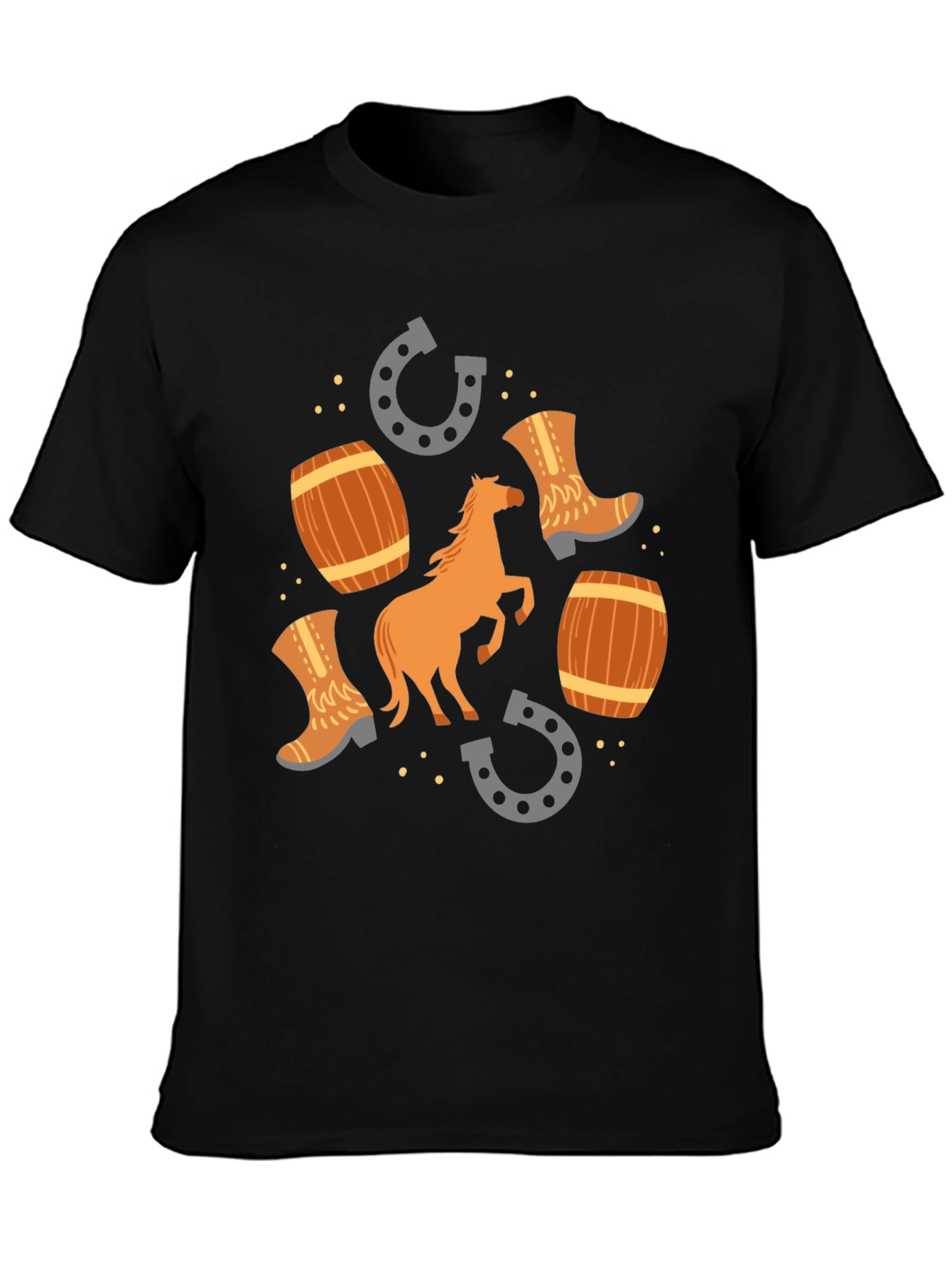 Western Style Graphic T-Shirt