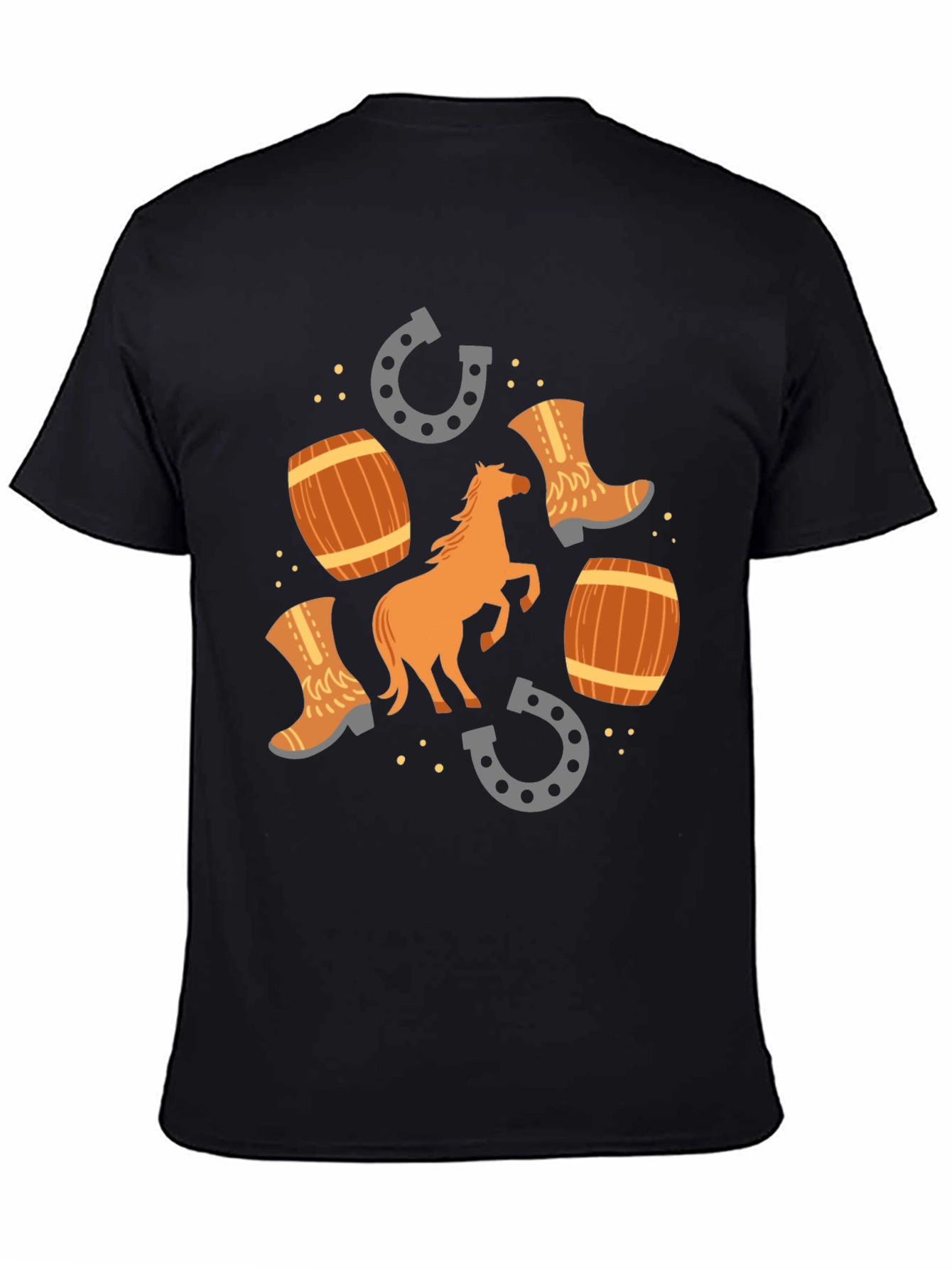 Western Style Graphic T-Shirt