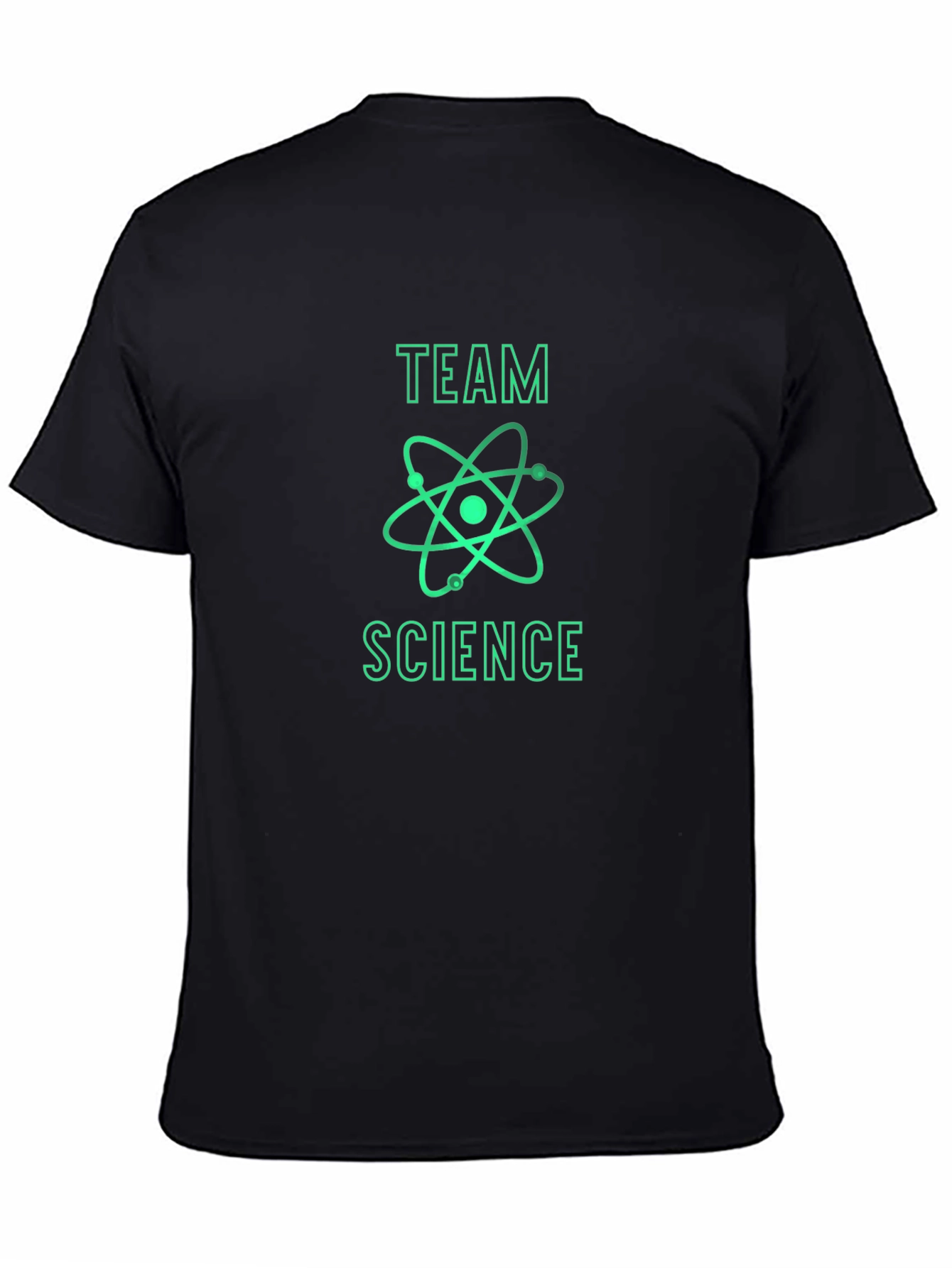 Team Science Graphic T-Shirt - Black