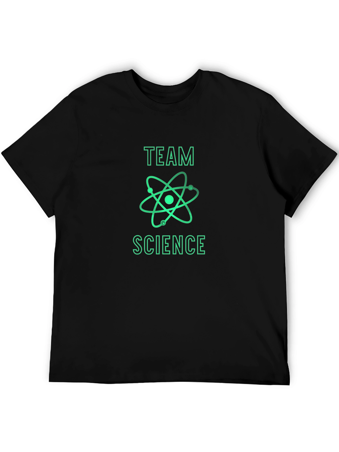 Team Science Graphic T-Shirt - Black