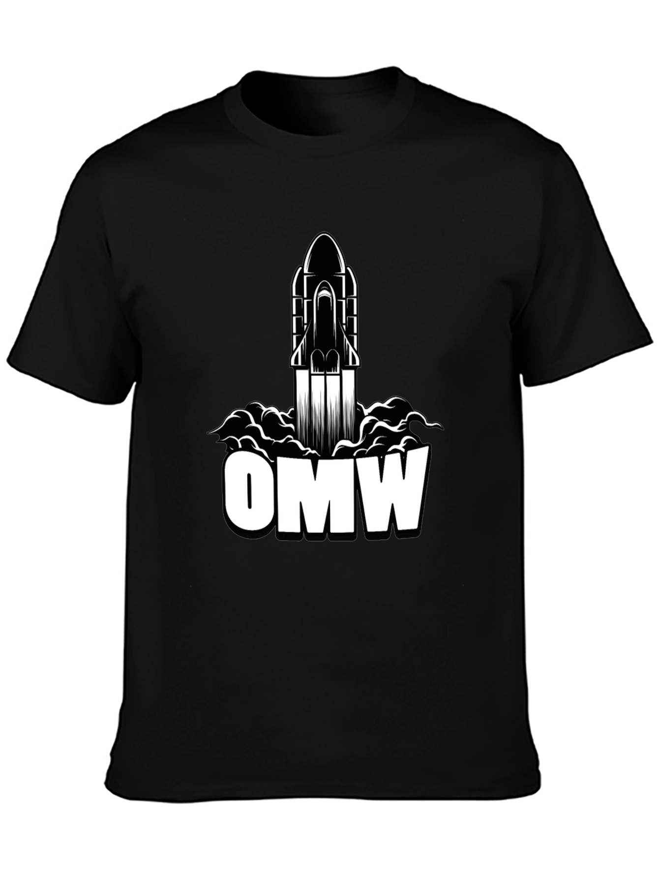OMW Rocket Graphic Tee - Ready for Launch!