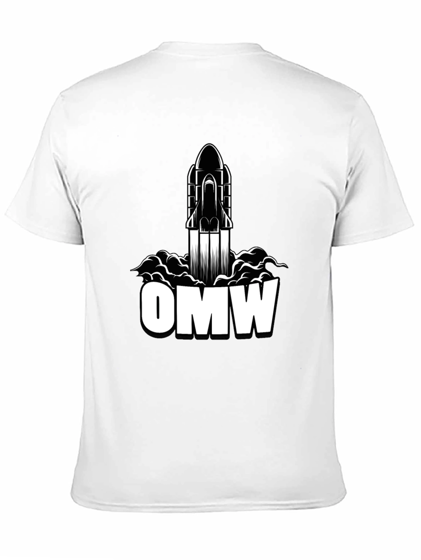 OMW Rocket Graphic Tee - Ready for Launch!