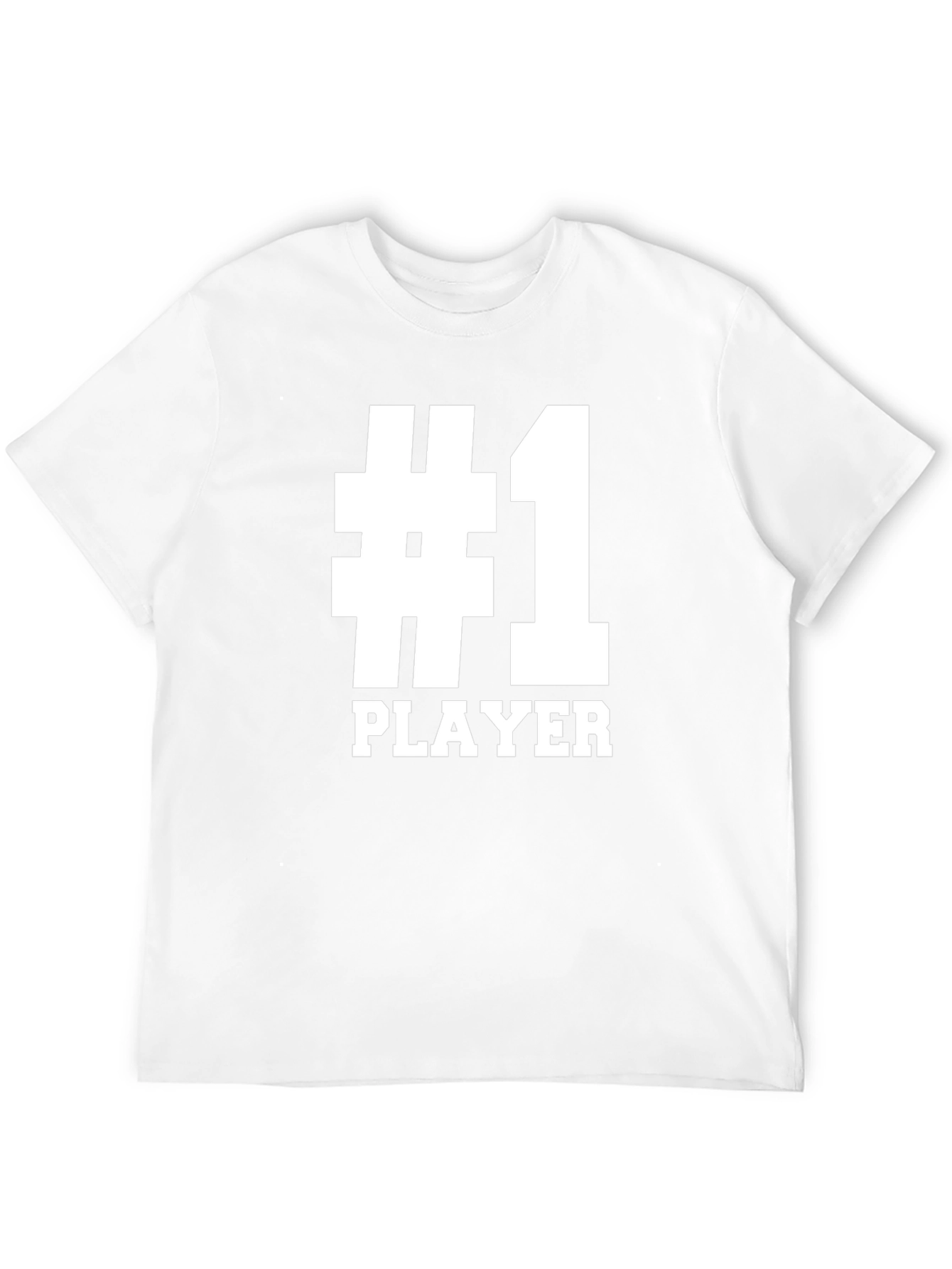Number One Player T-Shirt - Black Graphic Tee