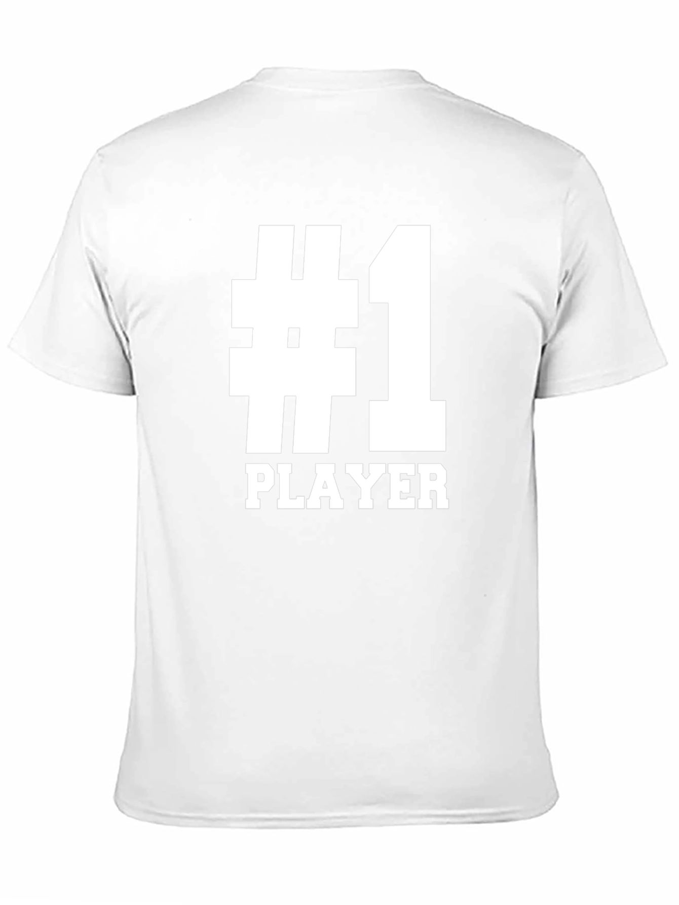 Number One Player T-Shirt - Black Graphic Tee