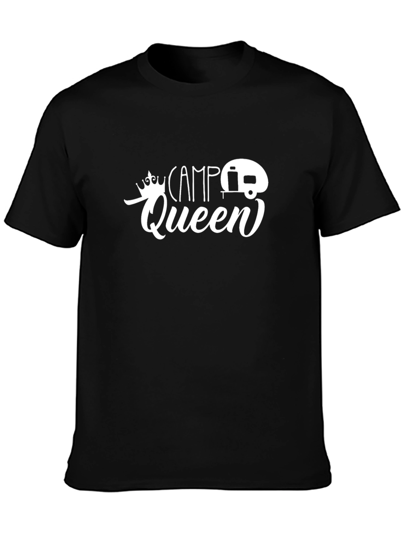 Camp Queen Black T-Shirt