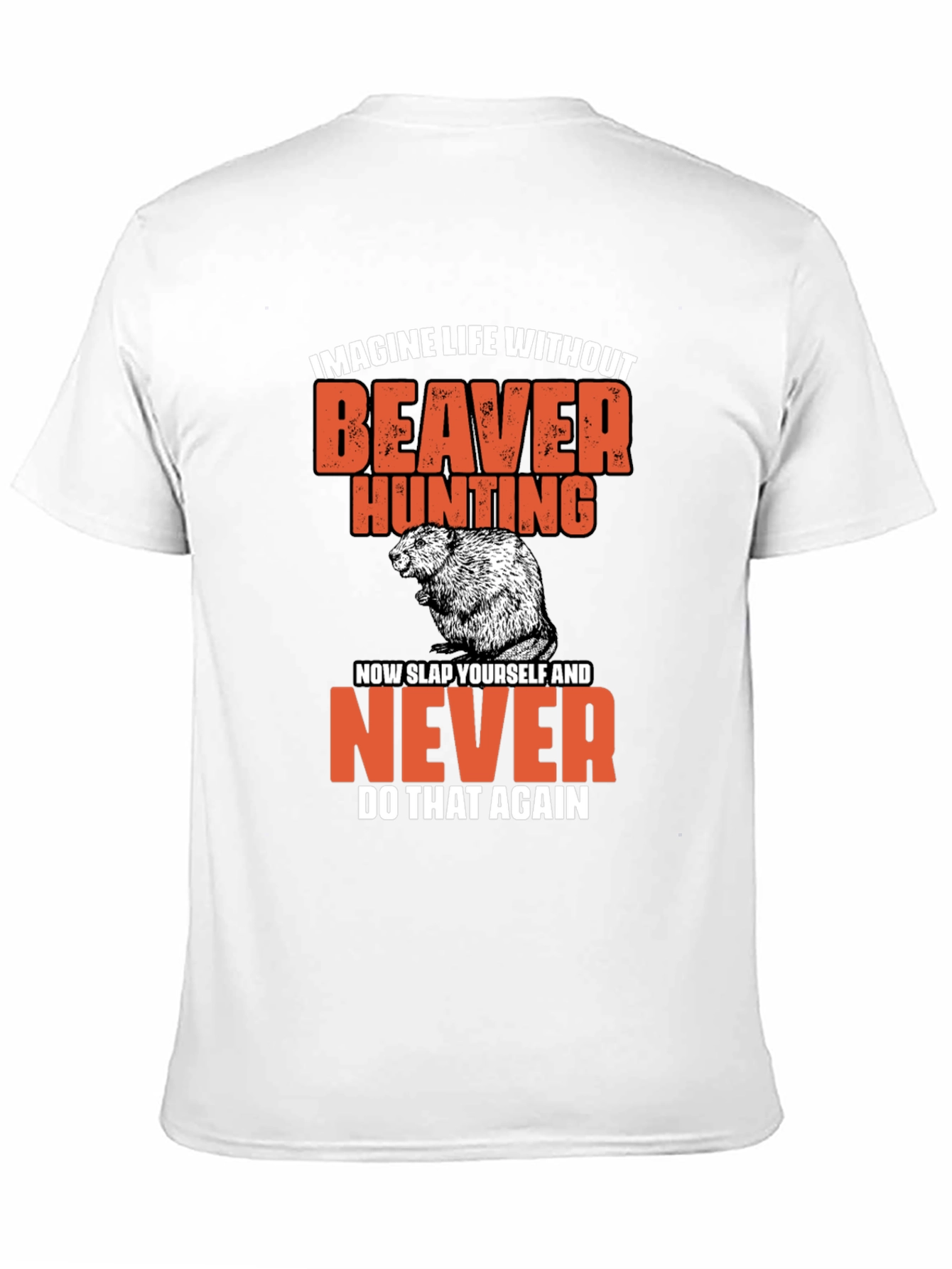 Beaver Hunting Graphic T-Shirt