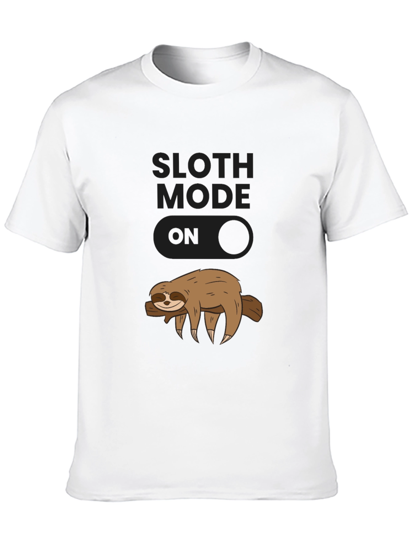 Sloth Mode On Graphic T-Shirt - Relaxed Fit