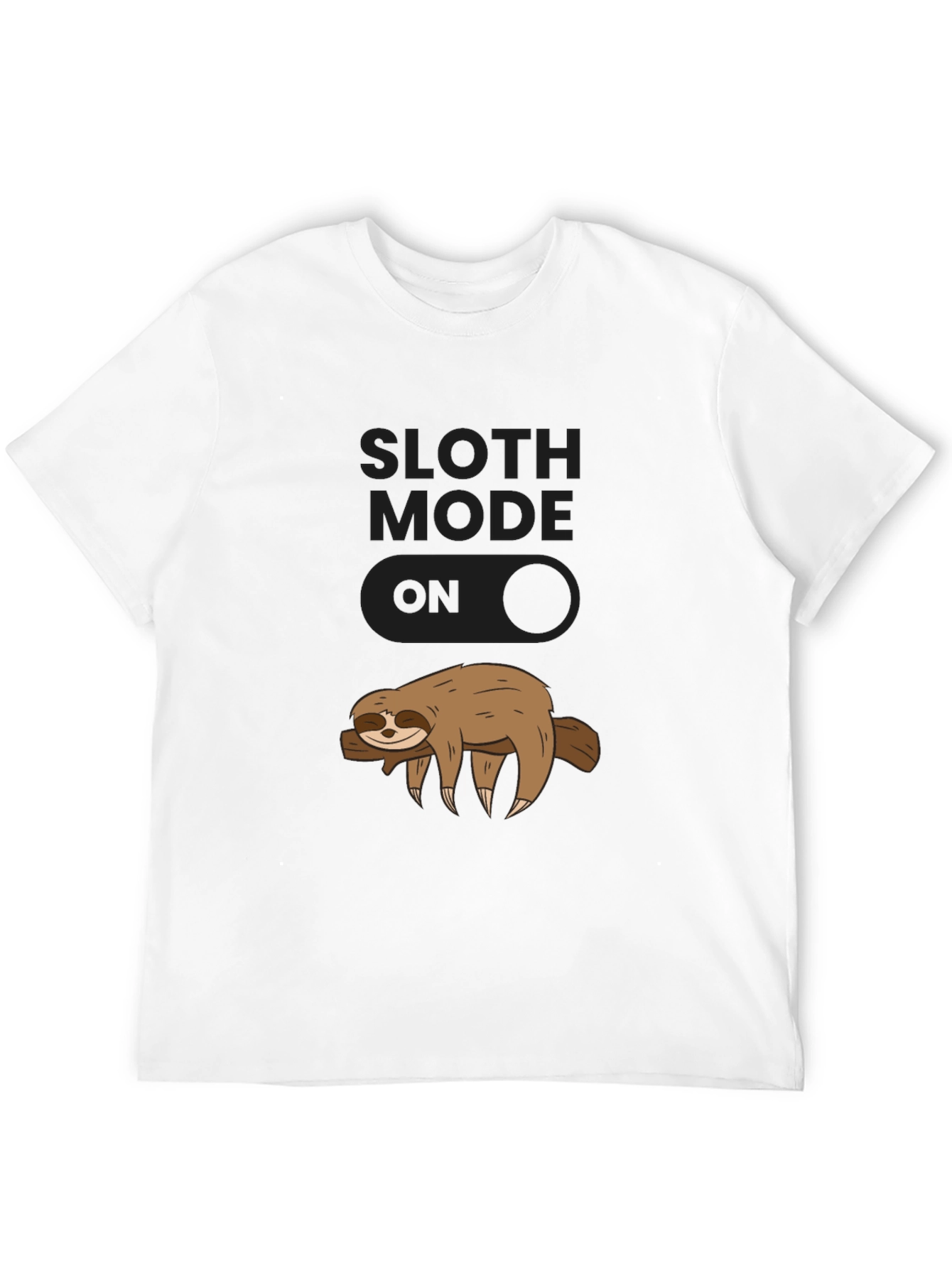 Sloth Mode On Graphic T-Shirt - Relaxed Fit