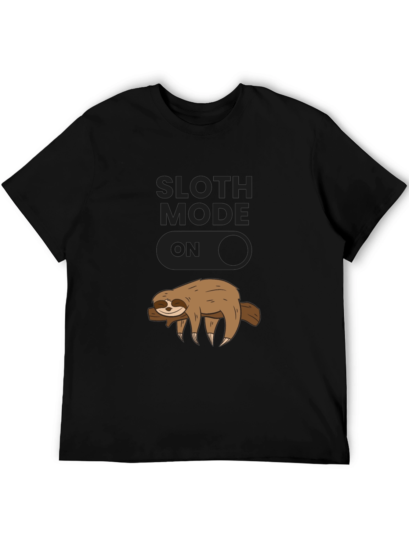 Sloth Mode On Graphic T-Shirt - Relaxed Fit