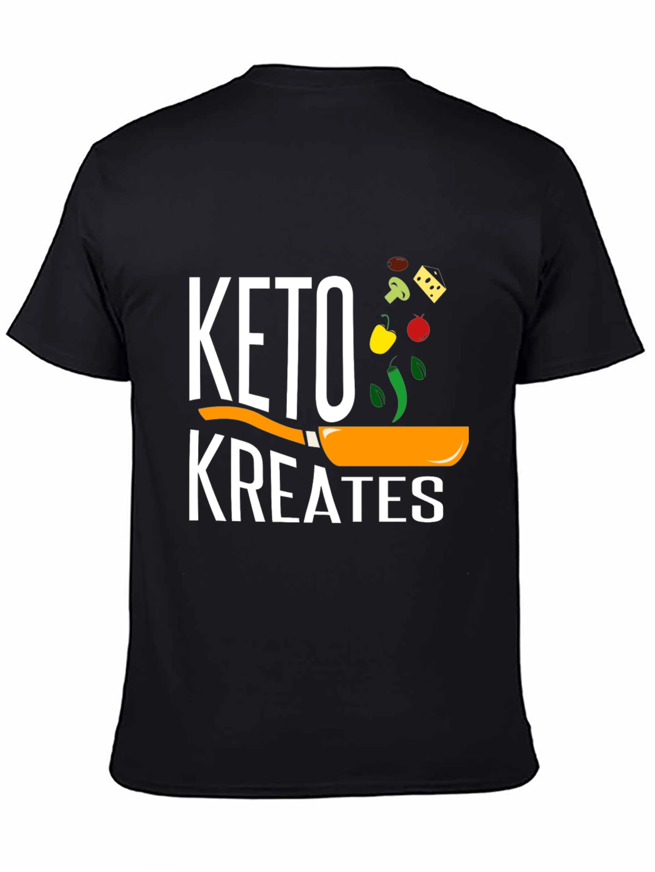 Keto Kreates Graphic T-Shirt - Black