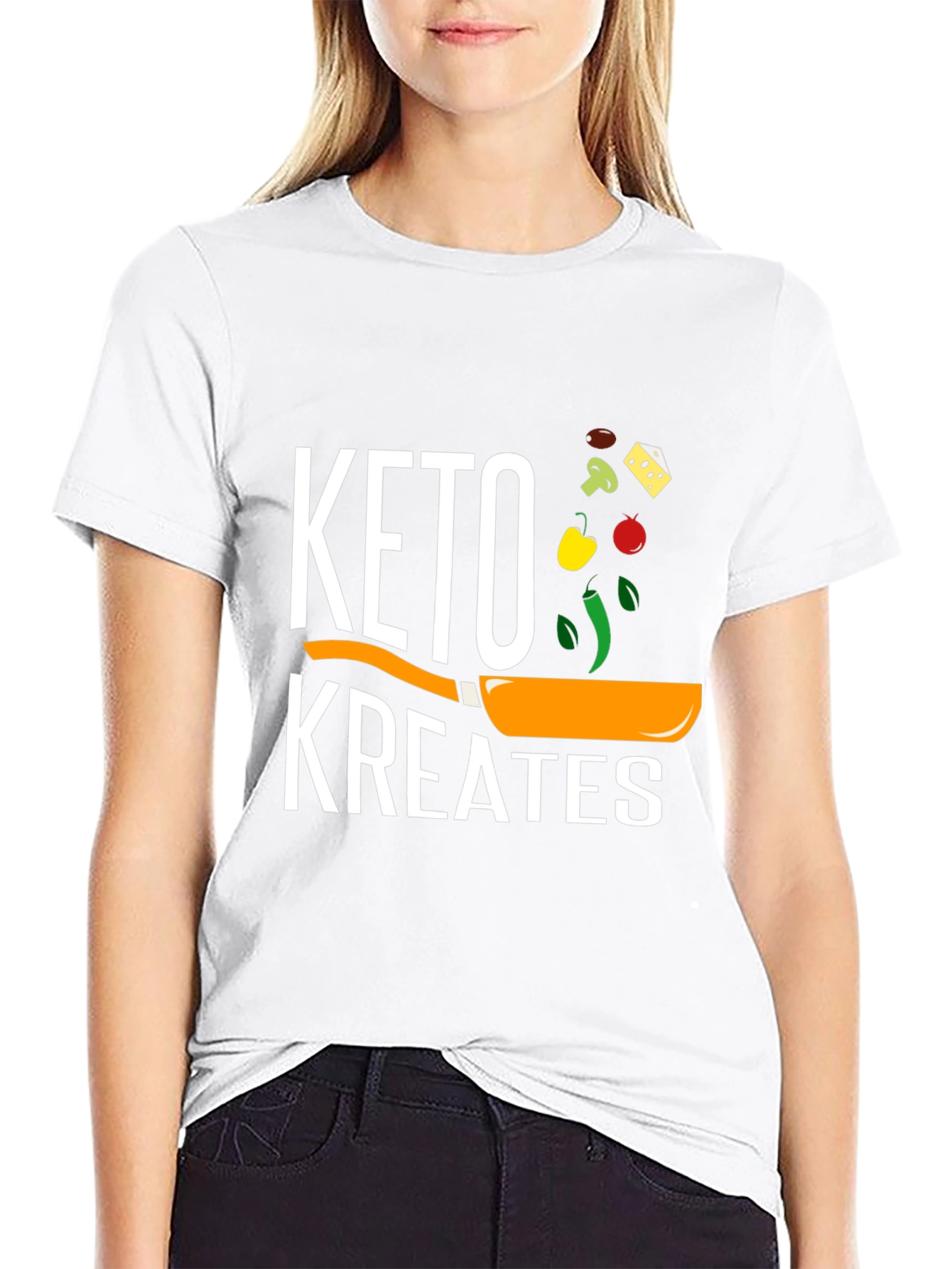Keto Kreates Graphic T-Shirt - Black