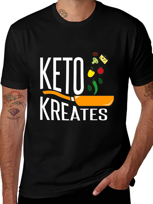 Keto Kreates Graphic T-Shirt - Black
