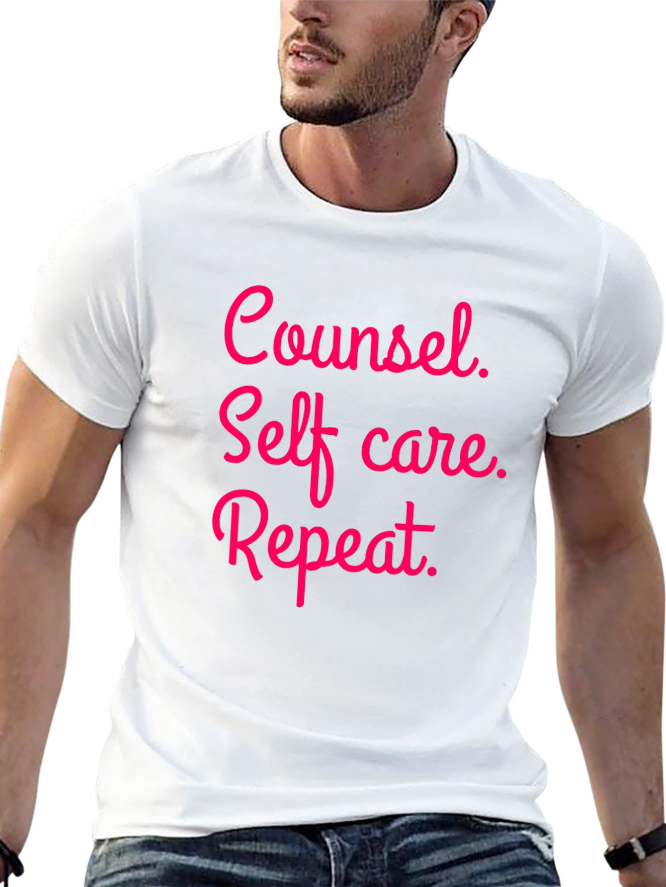 Counsel Self-Care Repeat Graphic Tee
