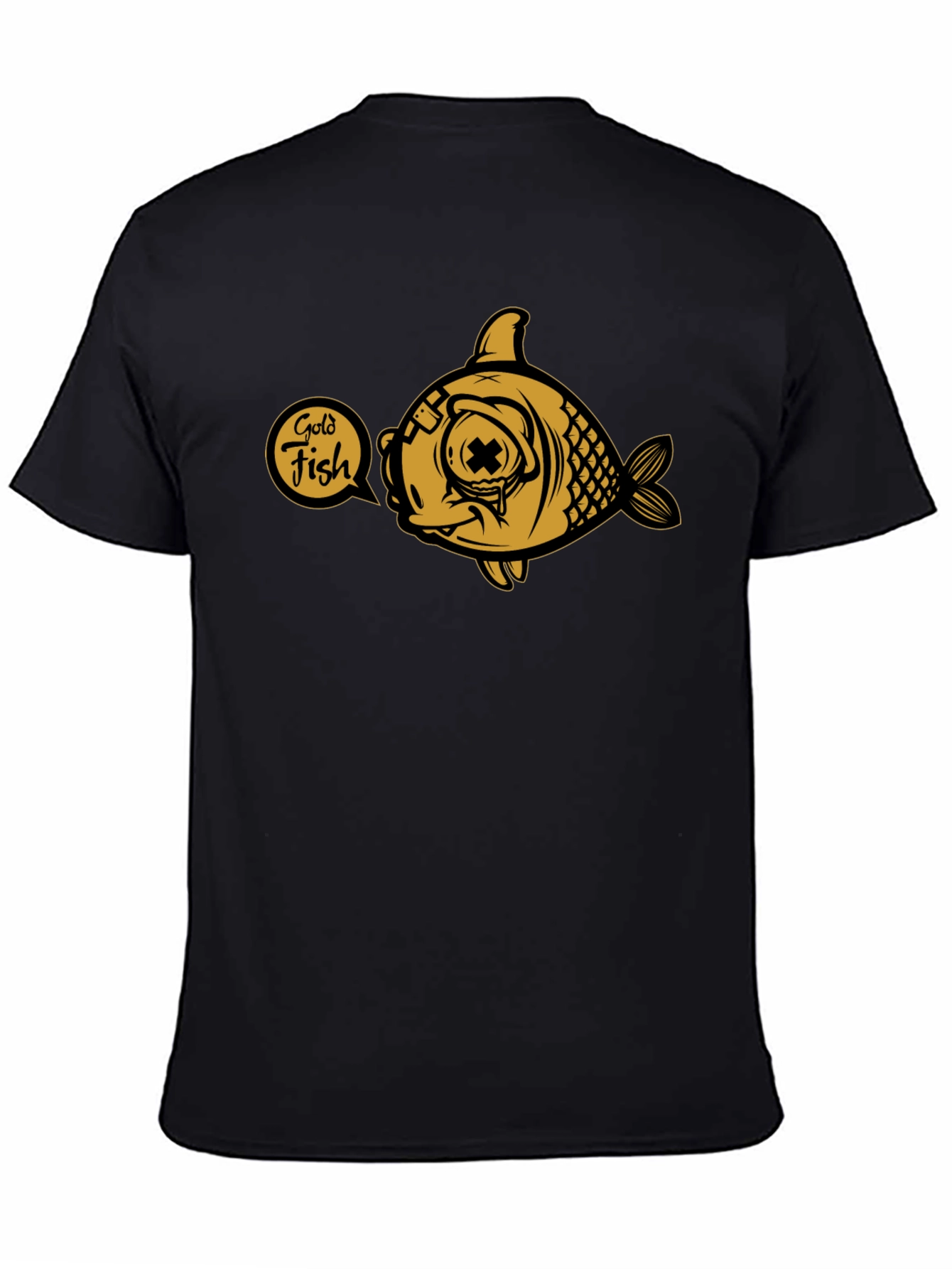Goldfish Graphic T-Shirt - Unique Cartoon Design