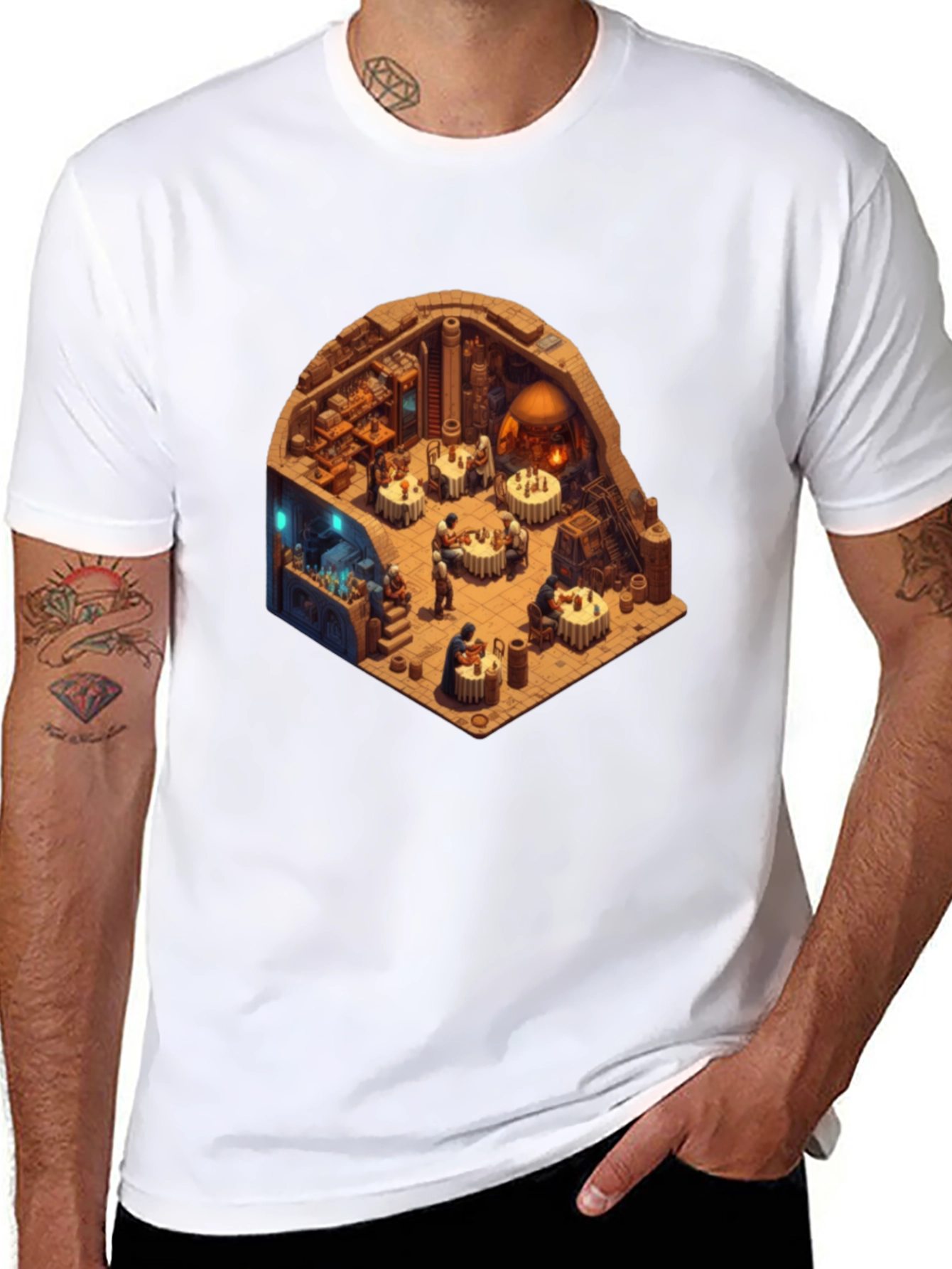Isometric Tavern T-Shirt