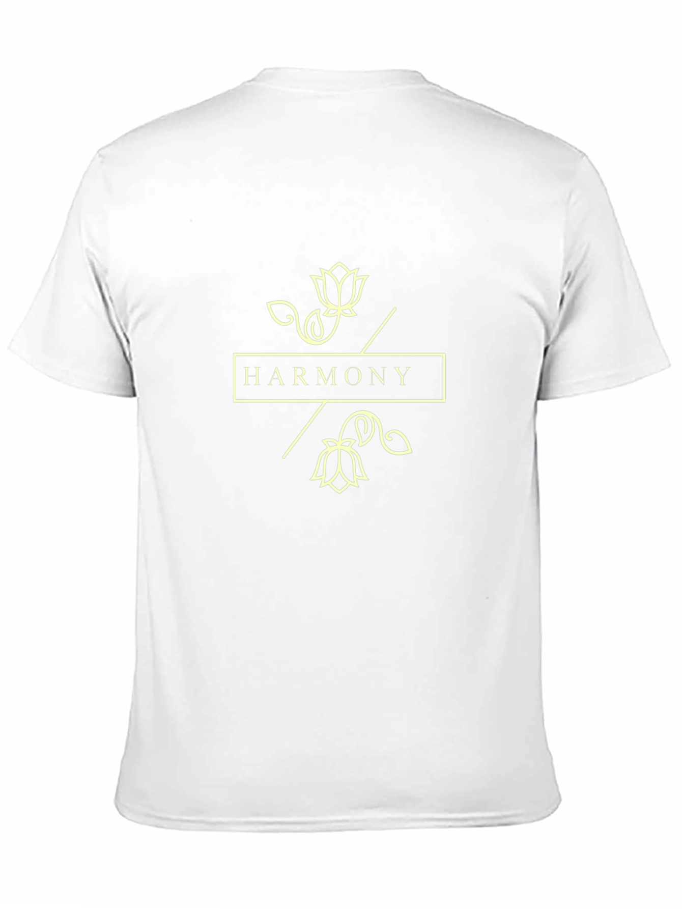 Harmony Lotus Graphic Tee - Stylish Black T-Shirt