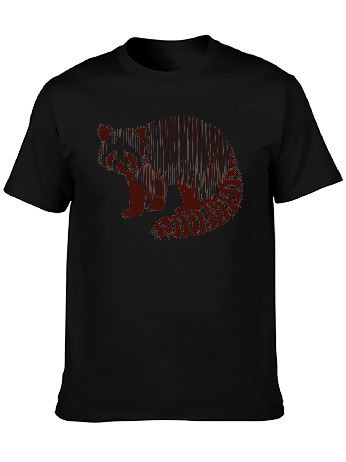 Red Panda Graphic Tee - Casual Style